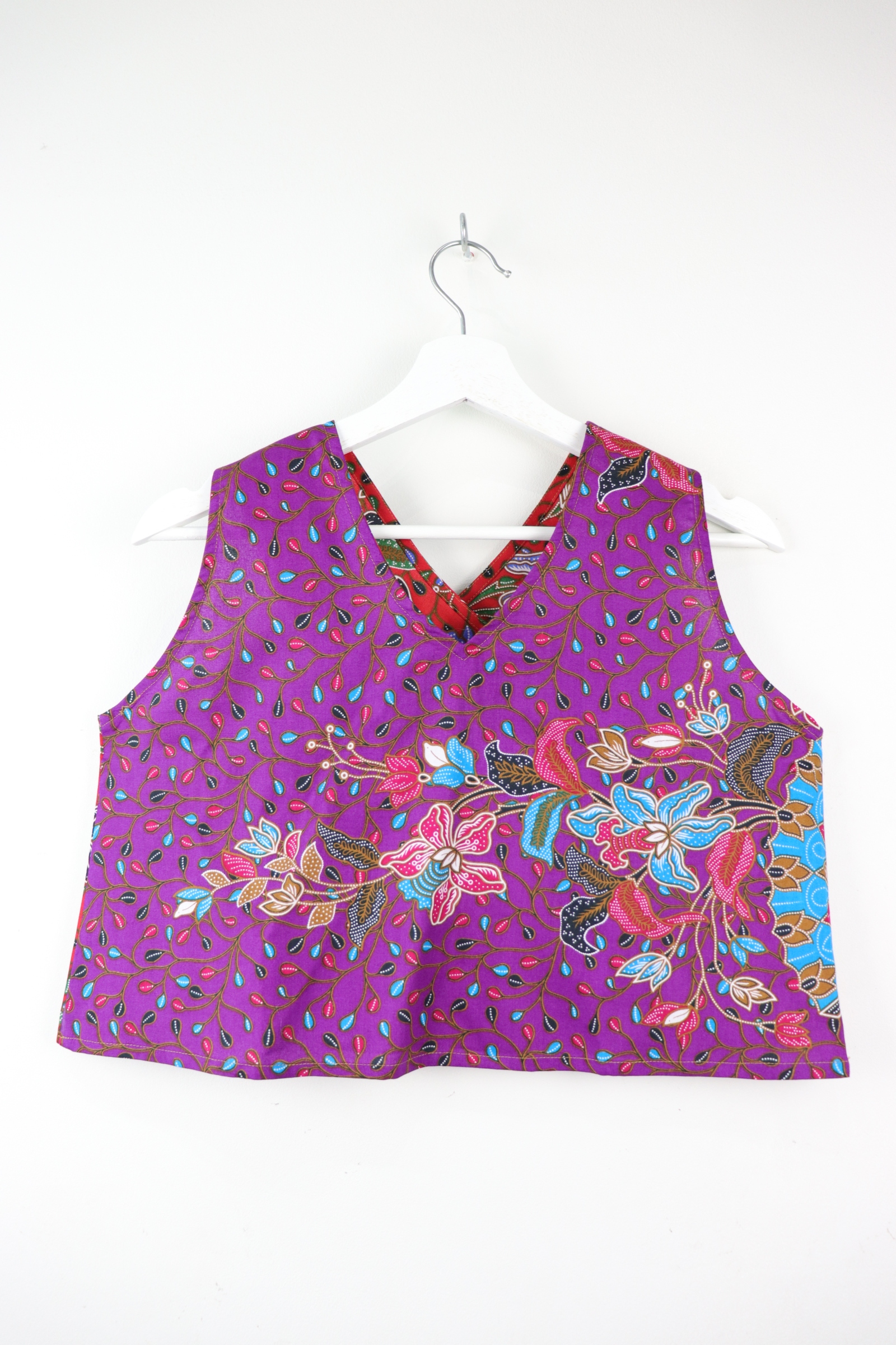 Two-Tone Napkin Batik Top - Sun Ray (S)