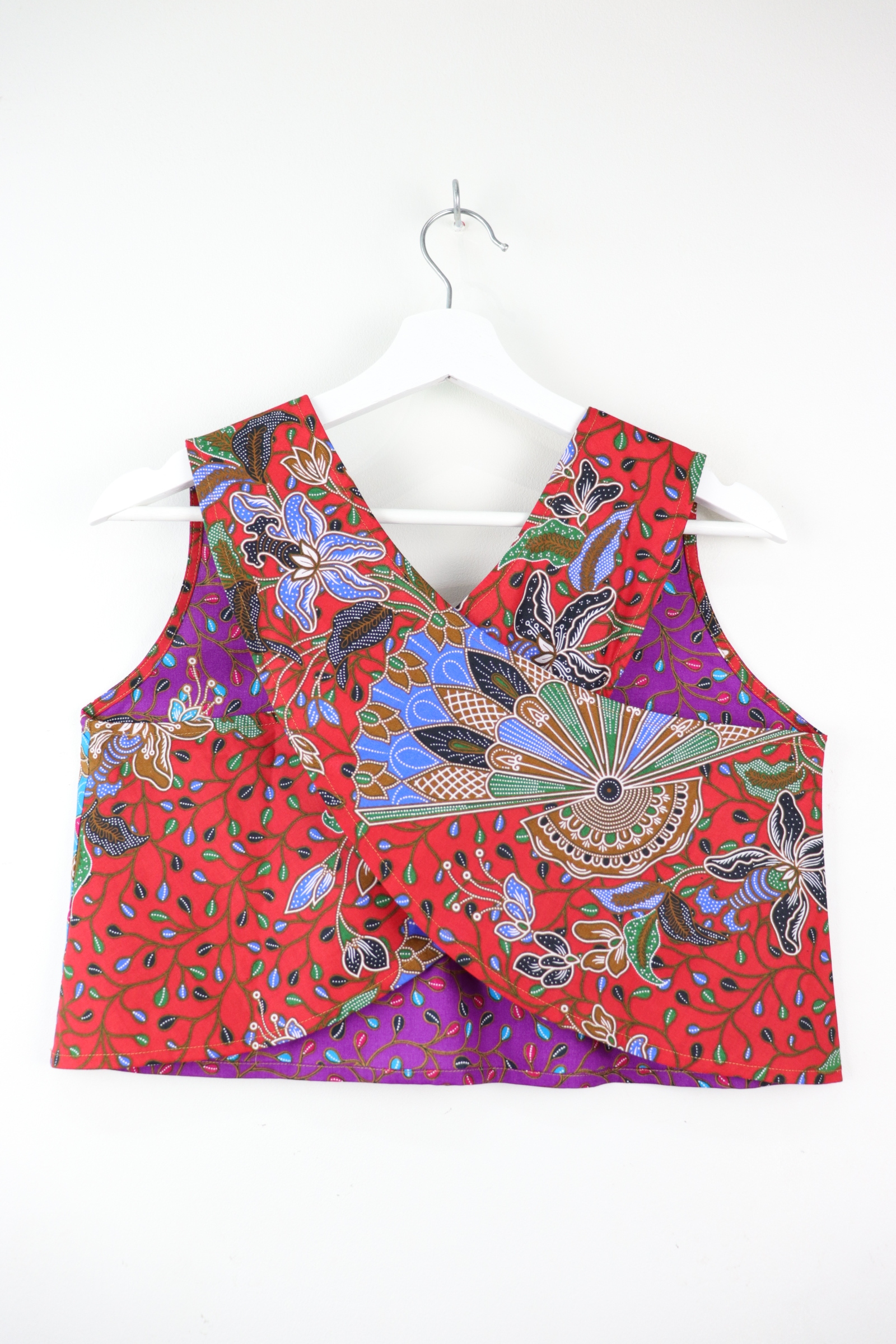 Two-Tone Napkin Batik Top - Sun Ray (S)