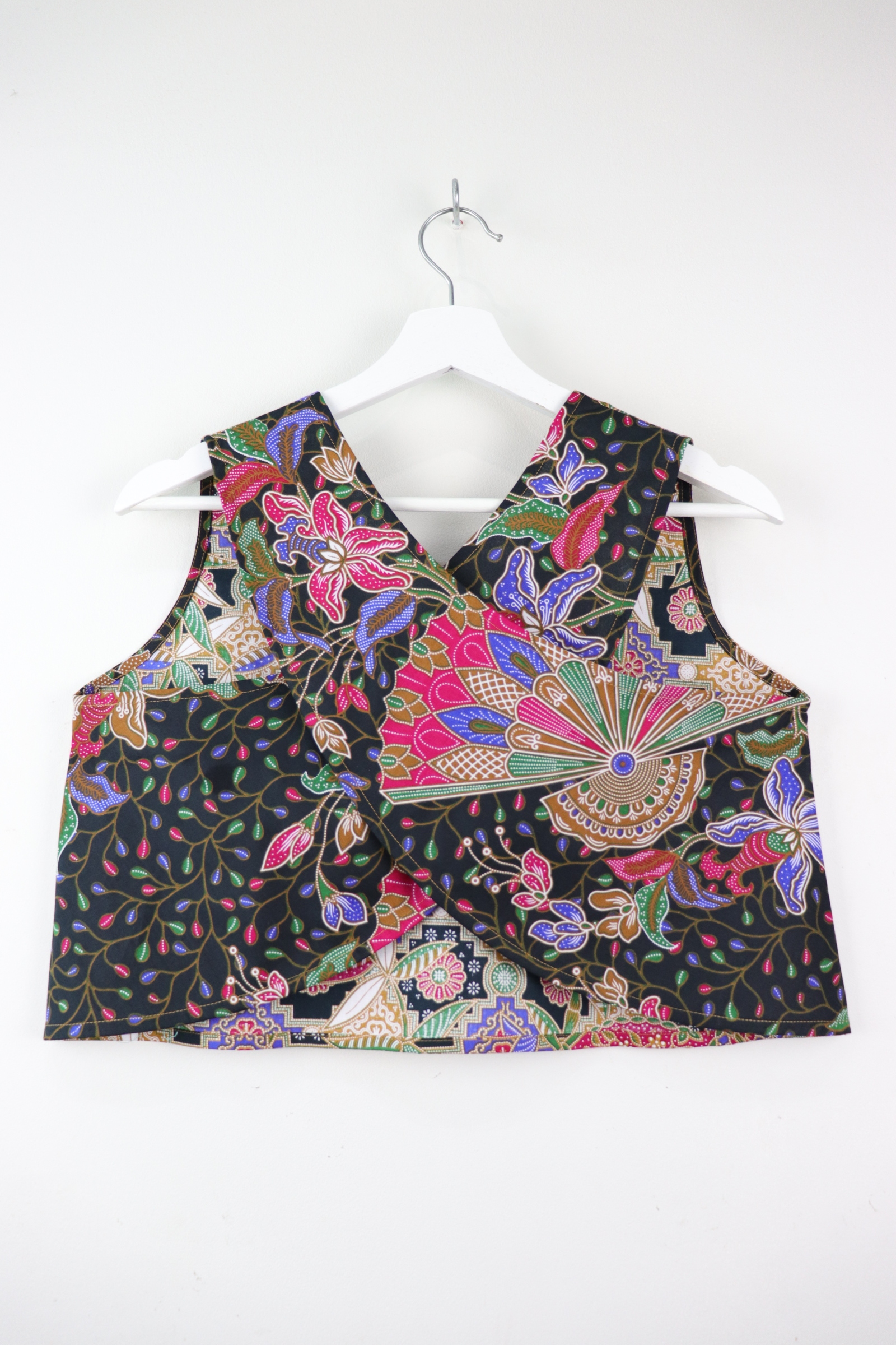 Two-Tone Napkin Batik Top - Merry Soirée (S)