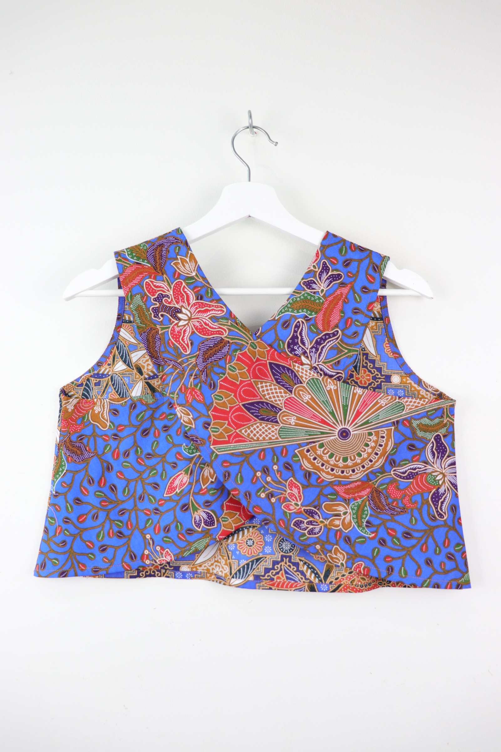 Two-Tone Napkin Batik Top - Night Sea (S)