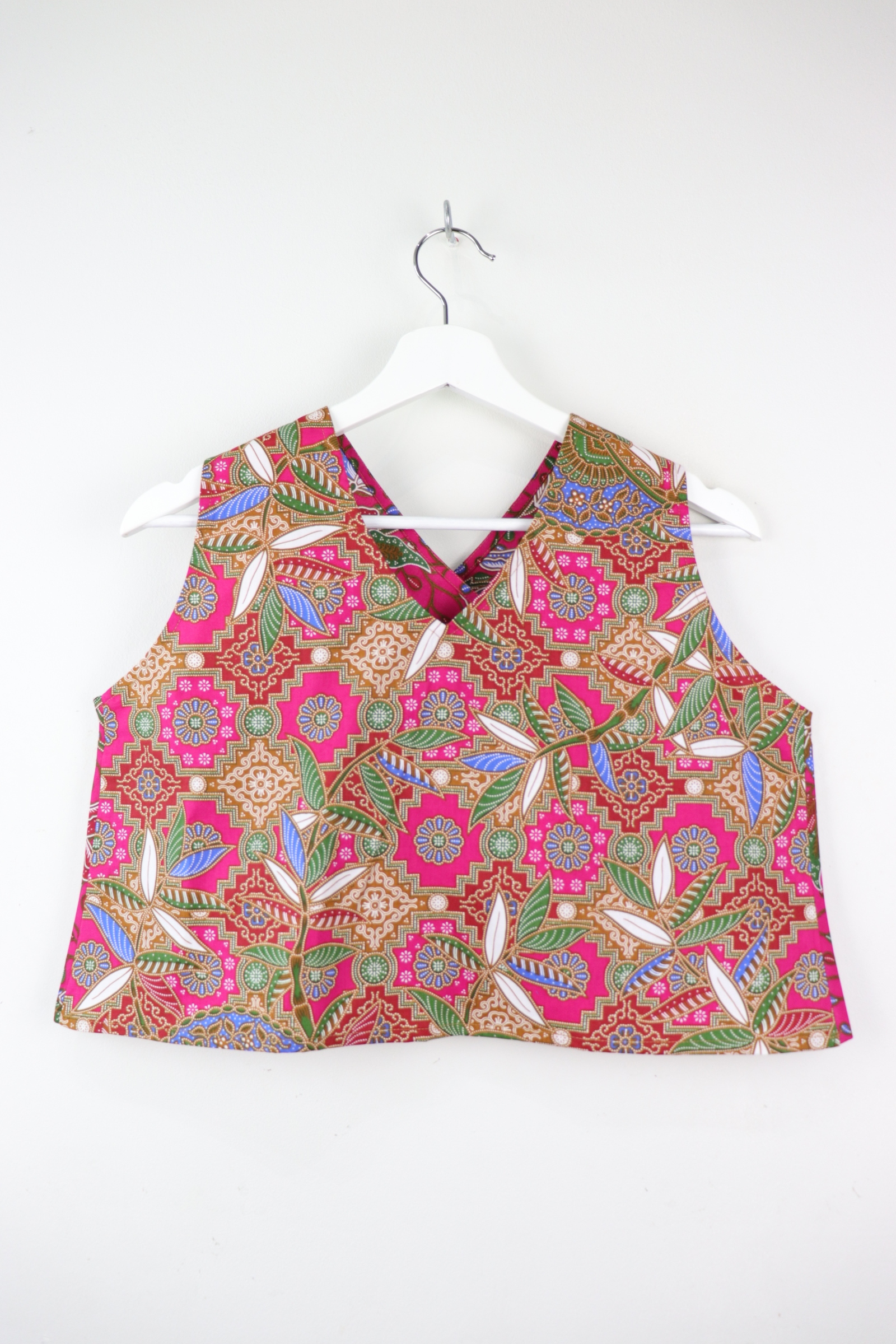 Two-Tone Napkin Batik Top - Tia (S)