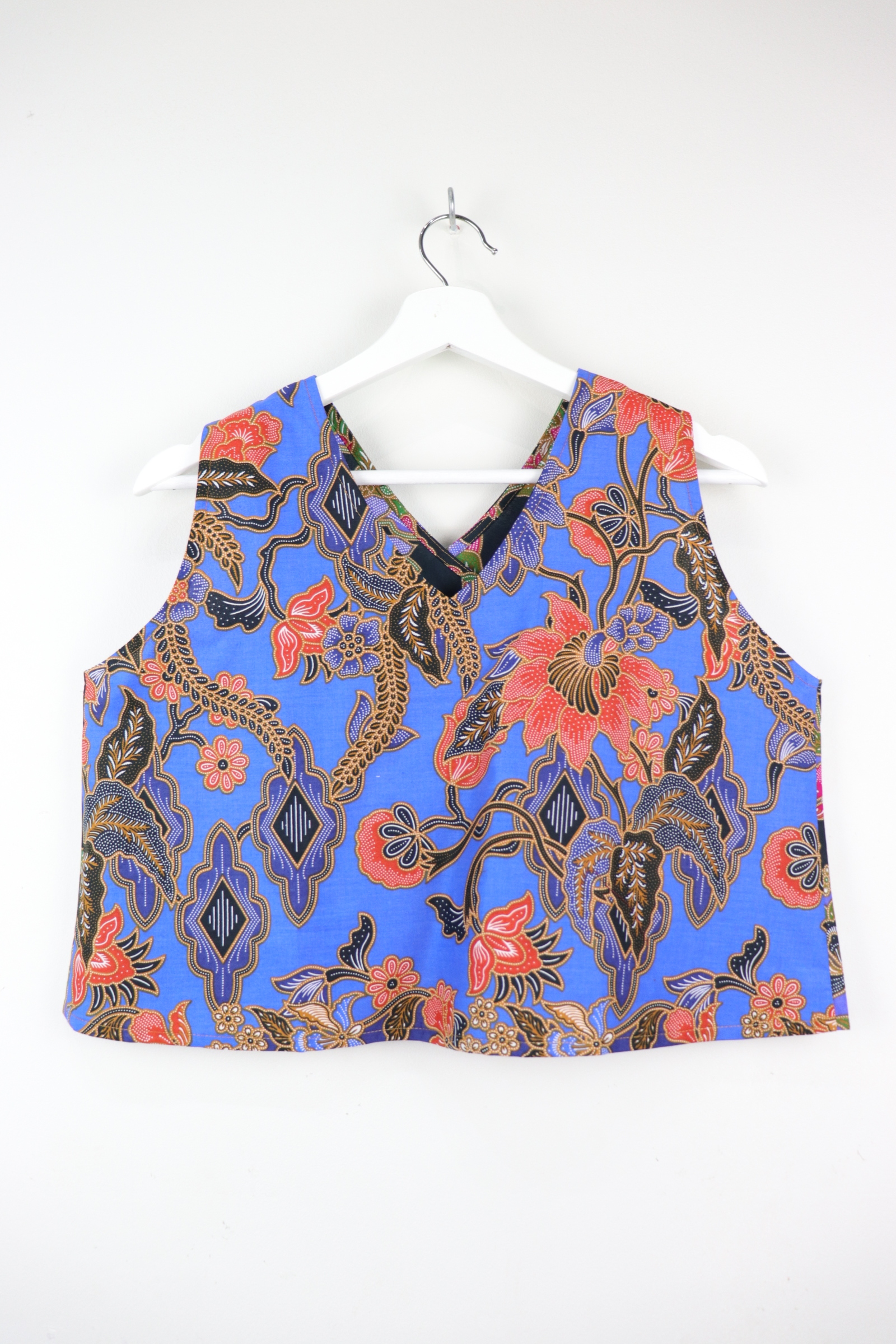 Two-Tone Napkin Batik Top - Night Sky (M)