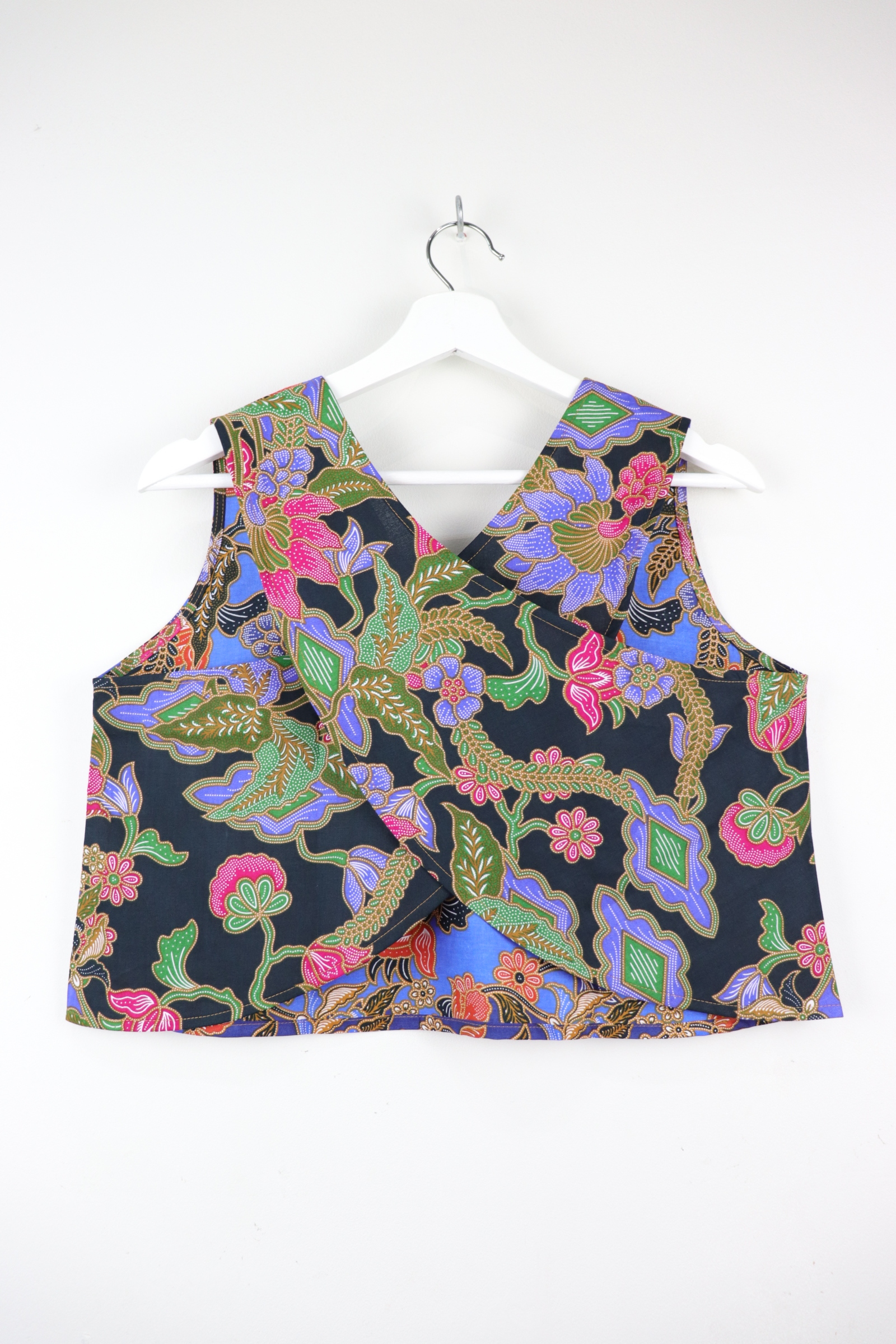 Two-Tone Napkin Batik Top - Night Sky (M)
