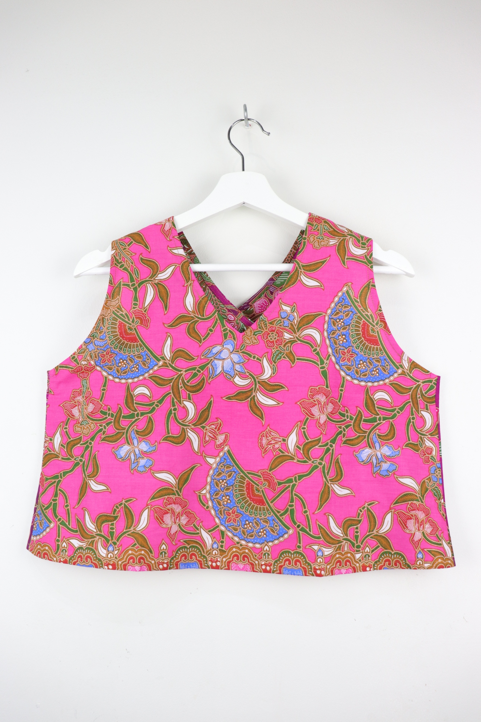 Two-Tone Napkin Batik Top - Jemma (M)