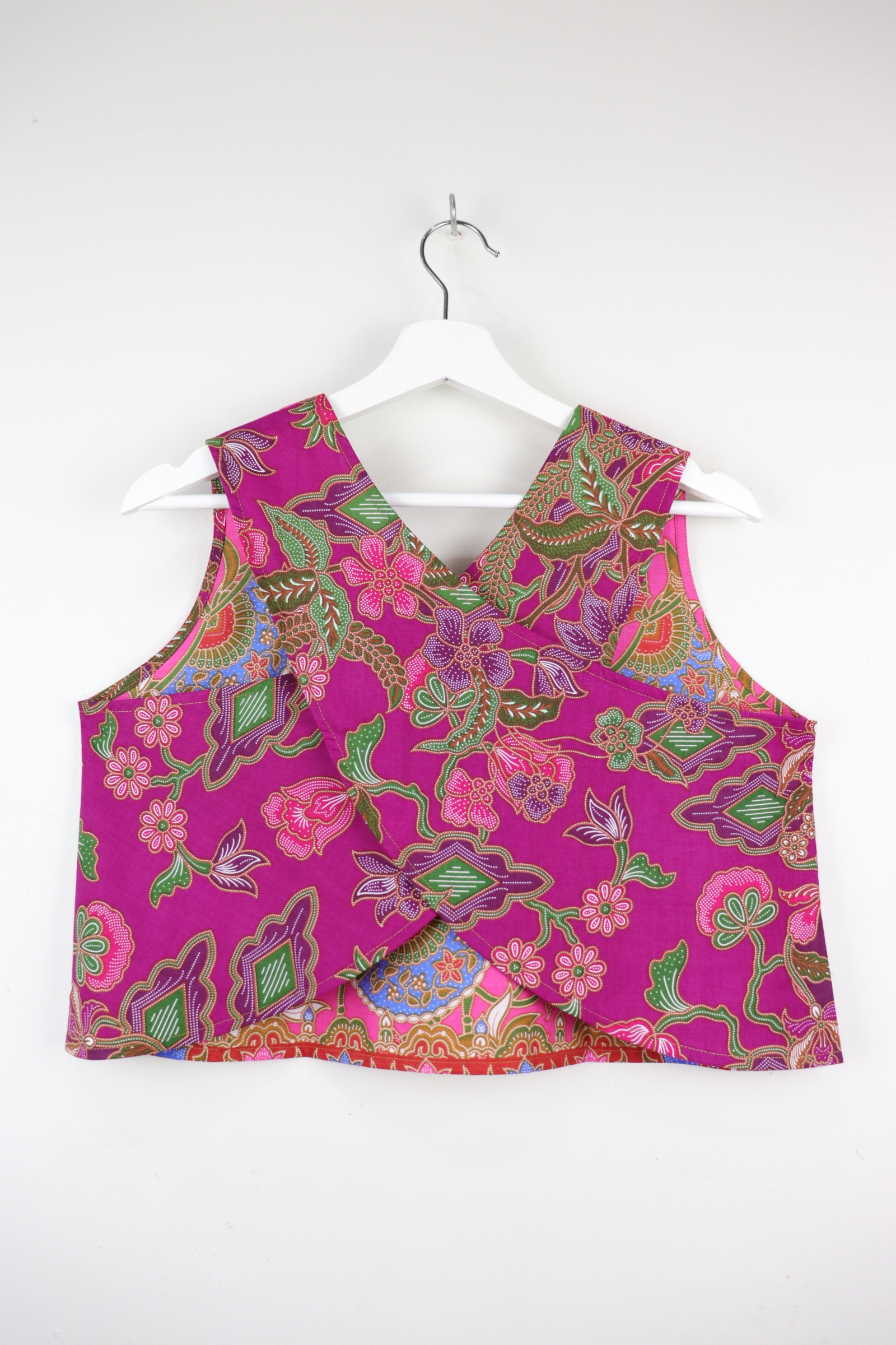 Two-Tone Napkin Batik Top - Jemma (M)