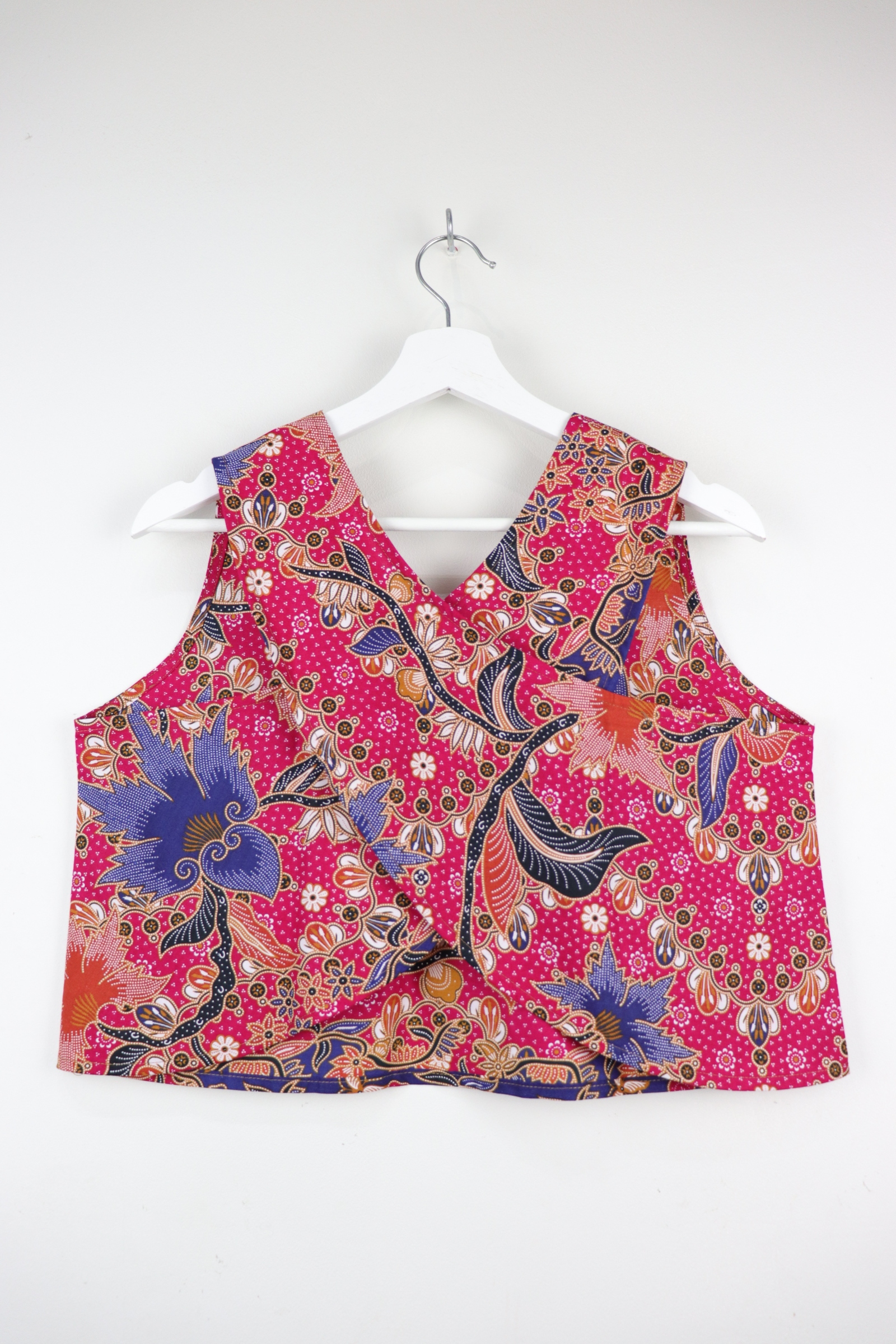 Napkin Batik Top - Plum Soju (M)