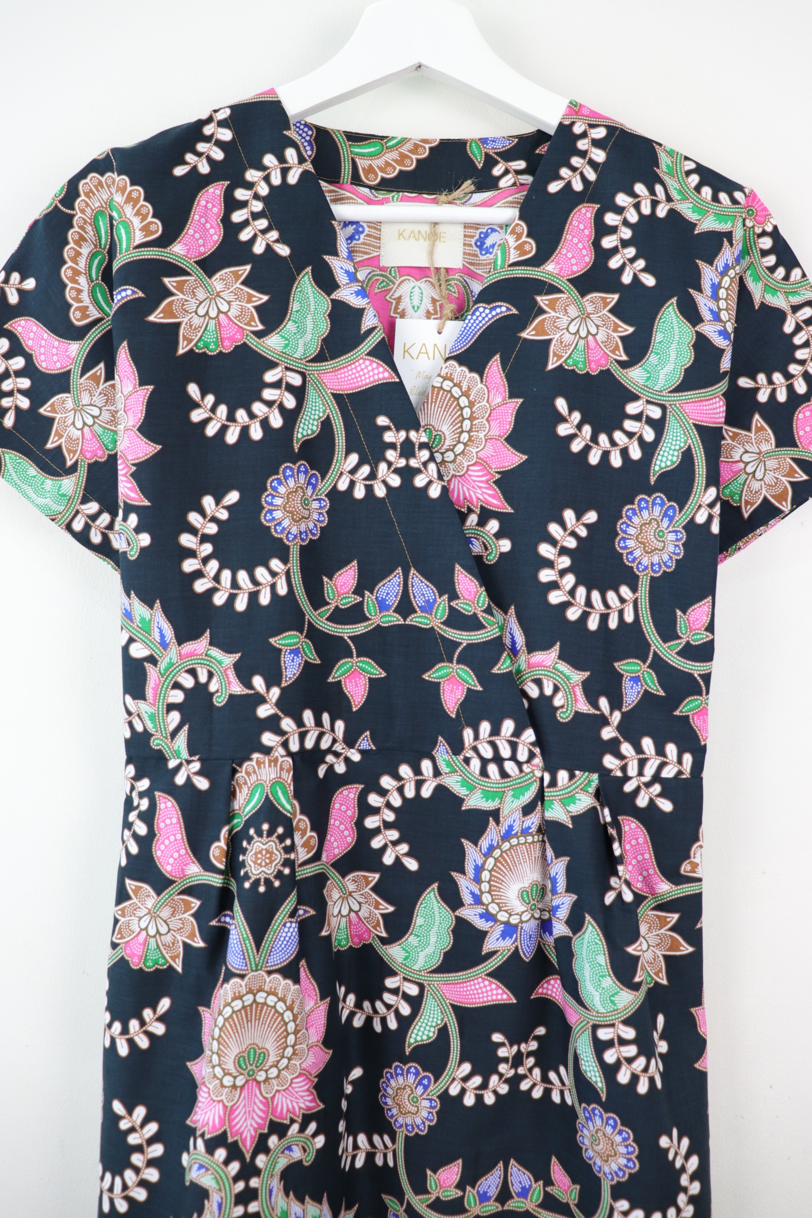 Kimono wrap dress - Suzi (Pink)