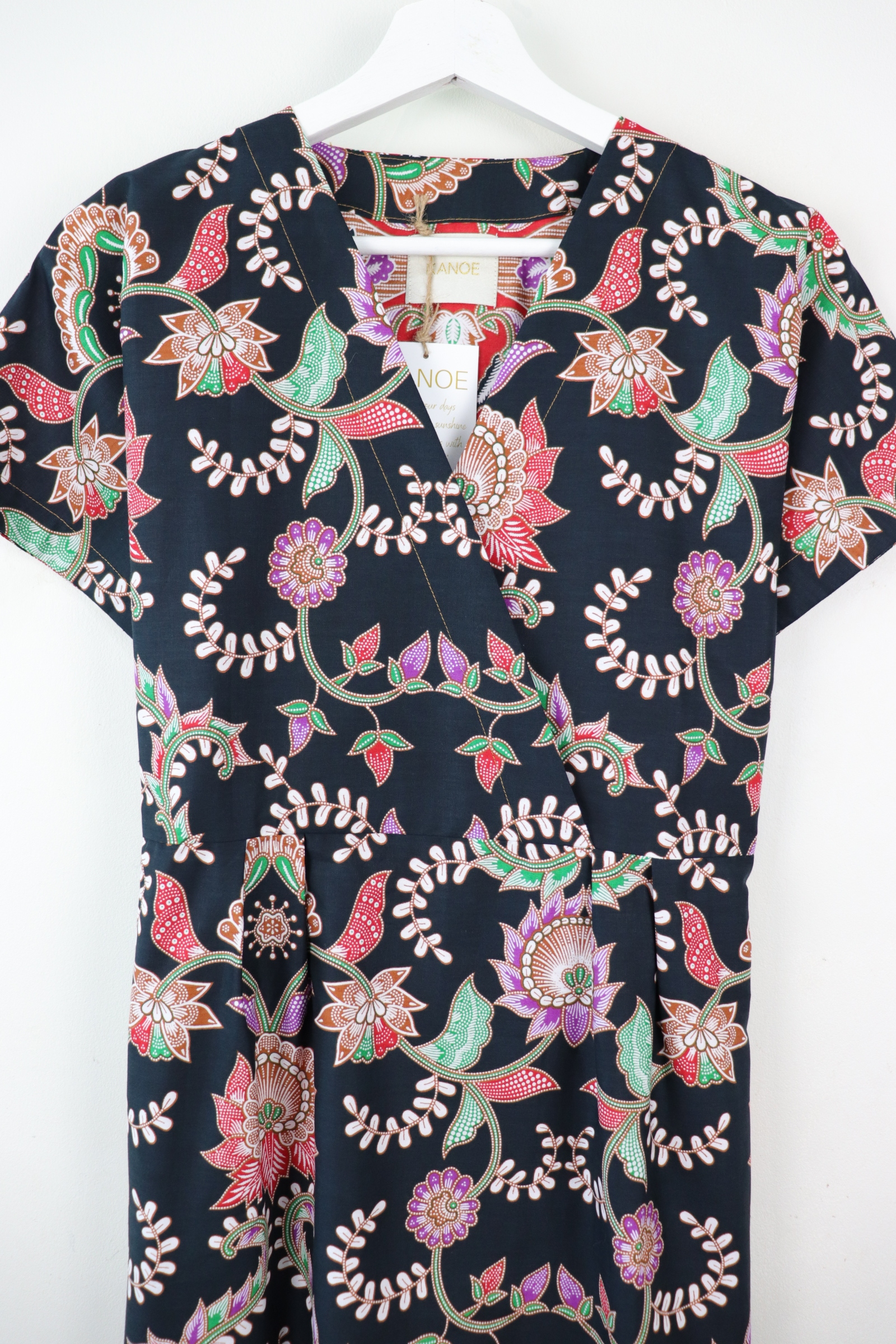 Kimono wrap dress - Suzi (Red)