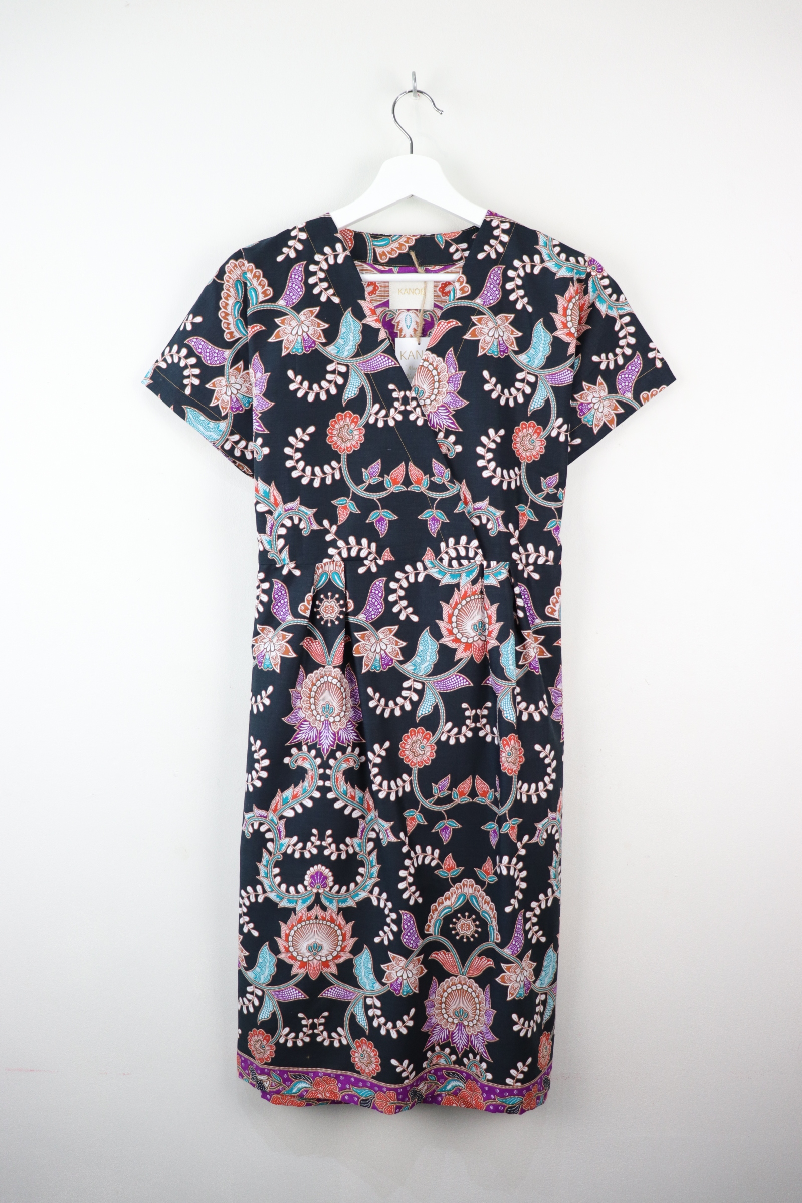 Kimono wrap dress - Suzi (Purple)