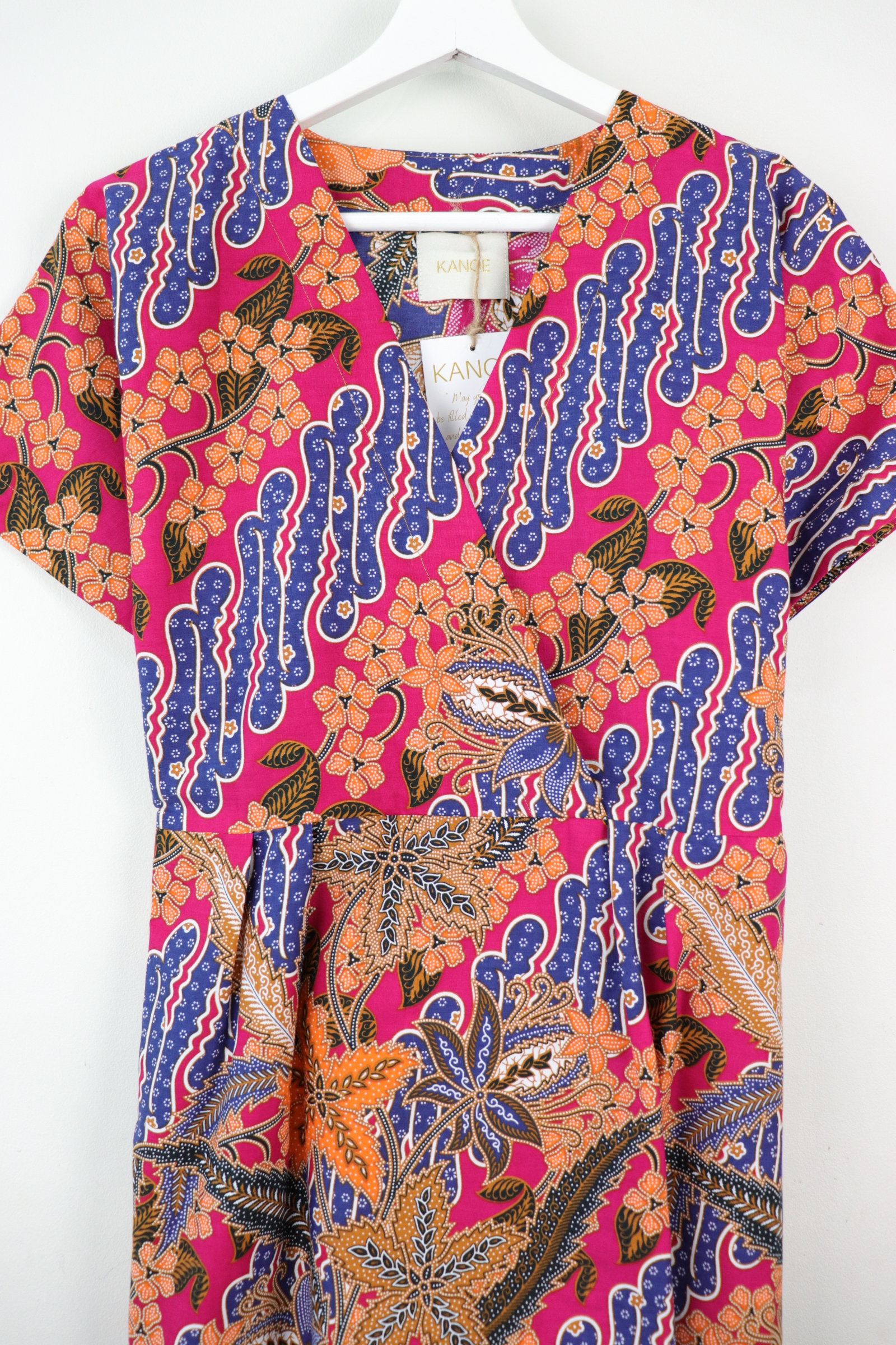 Kimono wrap dress - Sanjna