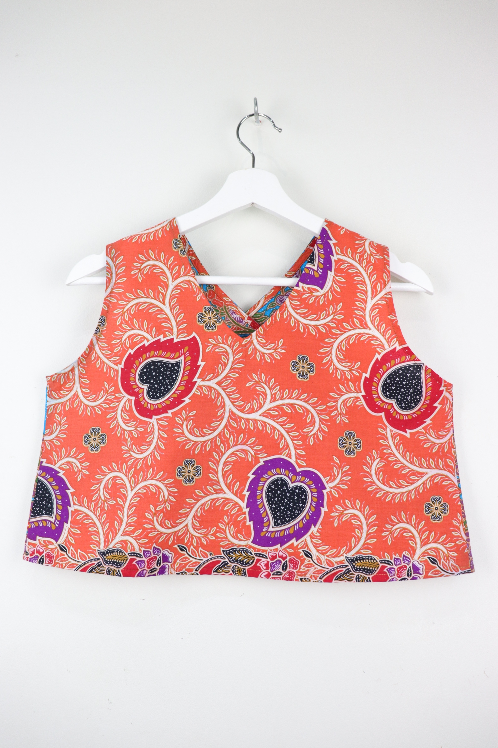 Two-Tone Napkin Batik Top - Laguna Fantasi (S)