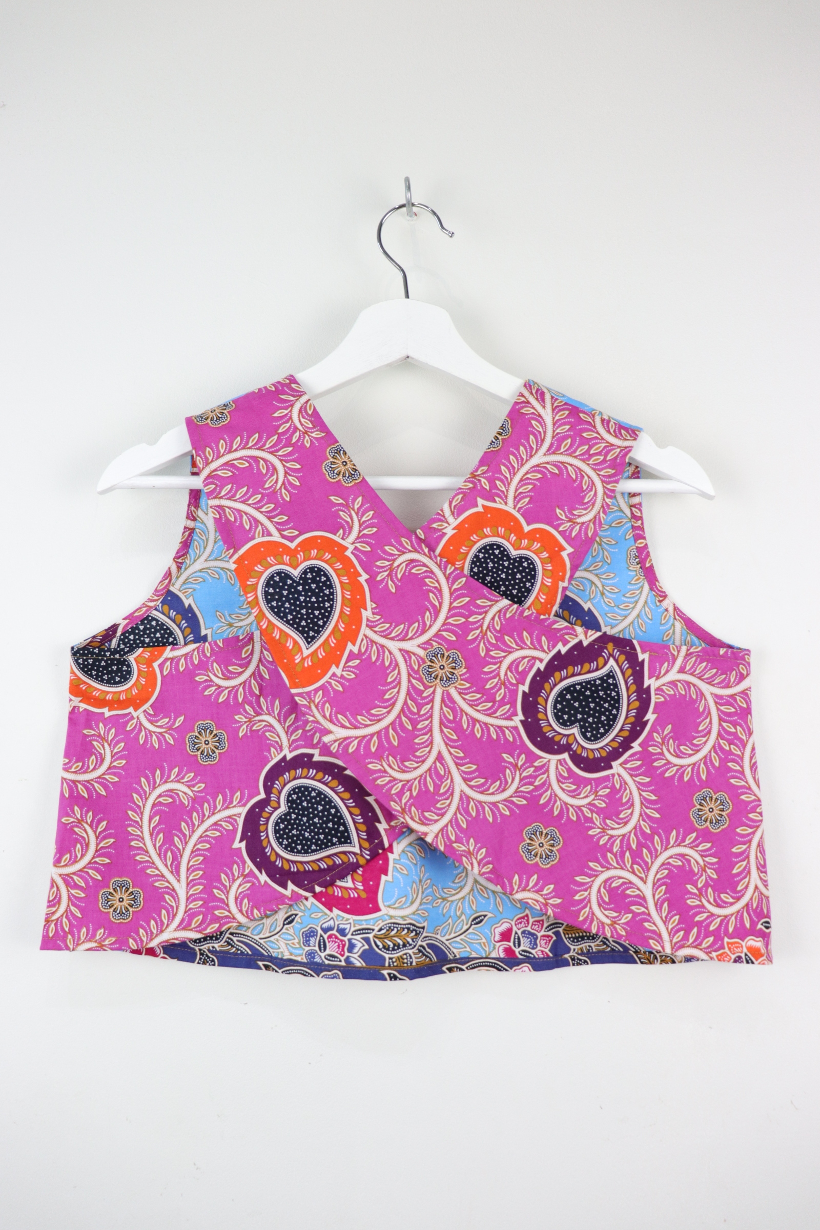 Two-Tone Napkin Batik Top - Polly Pocket (S)
