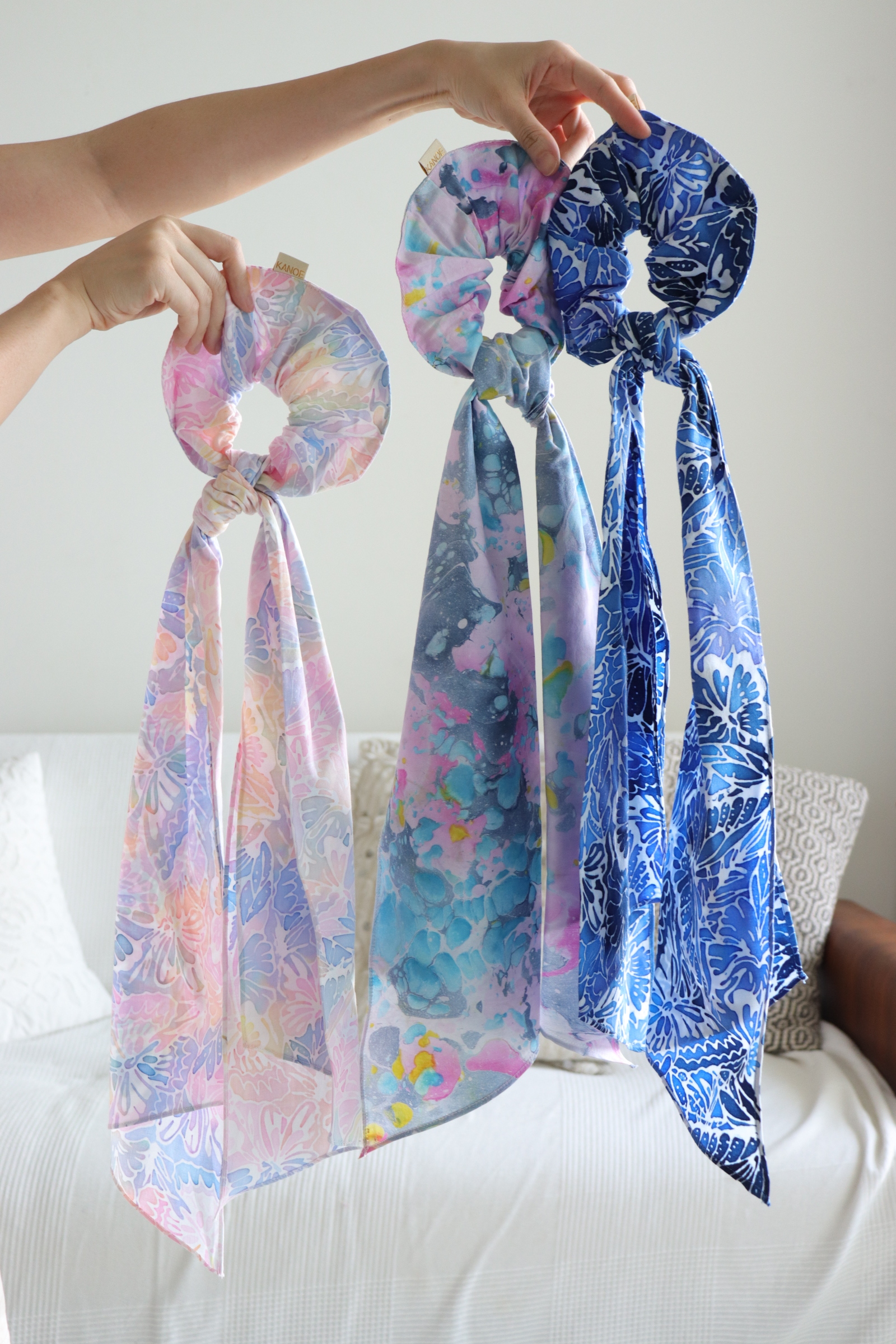 Maxi Batik Scrunchie w/ Ribbon [ Limited Edition ]