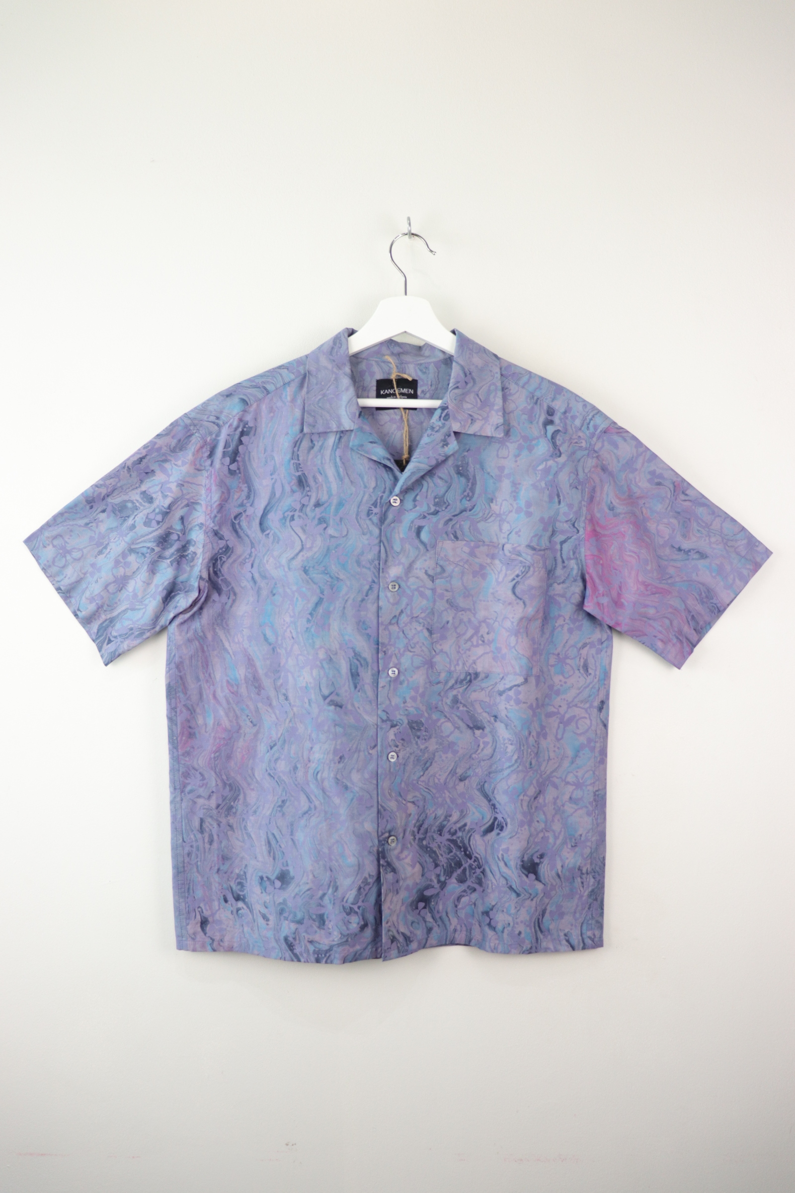 Mens Open Collar Shirt - Galaxy (M) [ Handmade ]