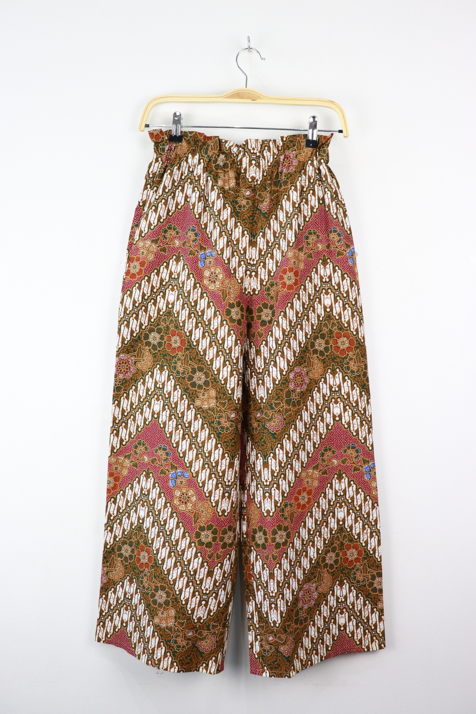 Batik Lounge Pants - Shanghai Moon ( Maroon )