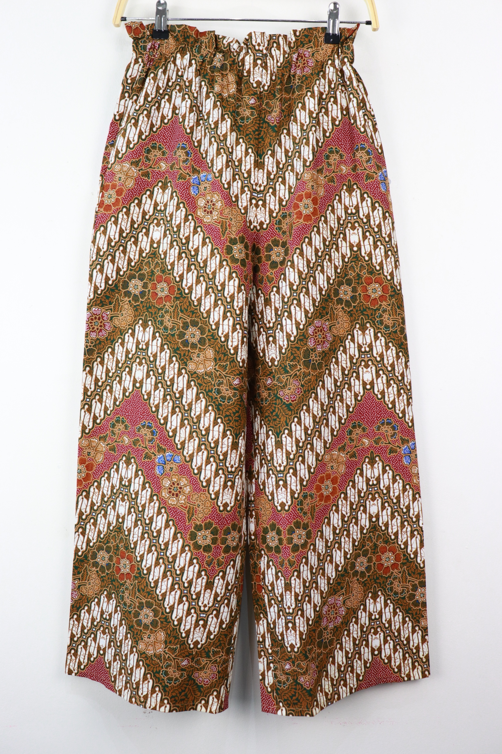 Batik Lounge Pants - Shanghai Moon ( Maroon )
