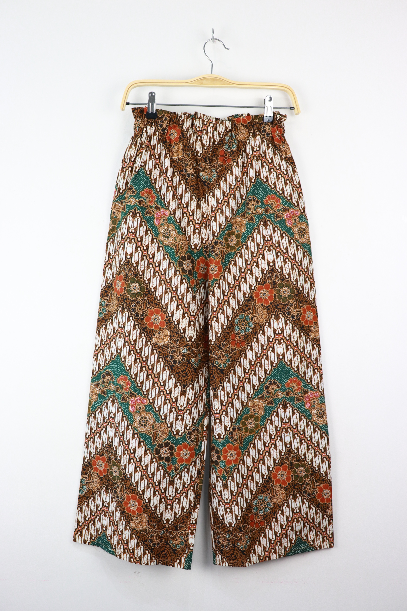 Batik Lounge Pants - Shanghai Moon ( Green )