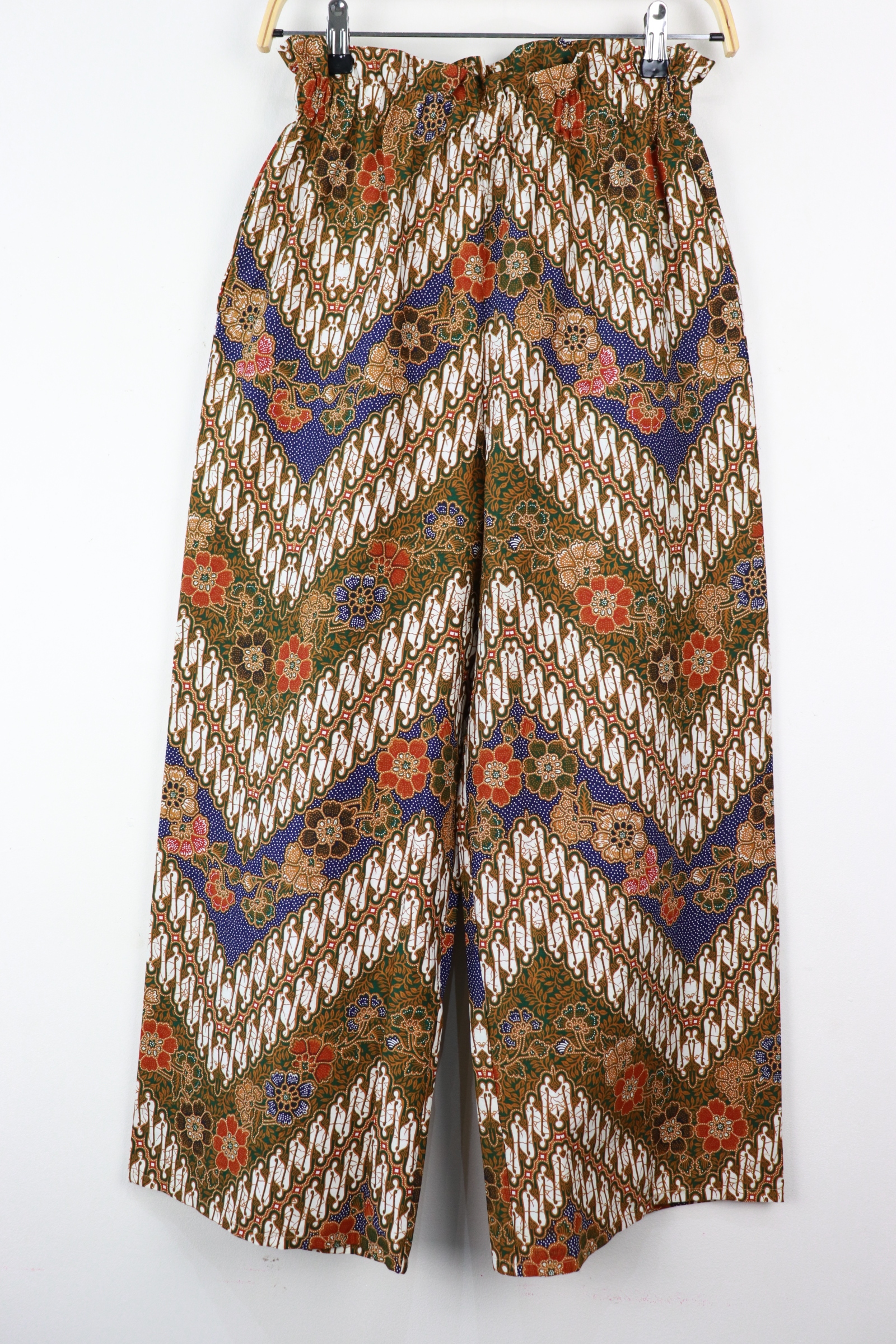 Batik Lounge Pants - Shanghai Moon ( Blue )