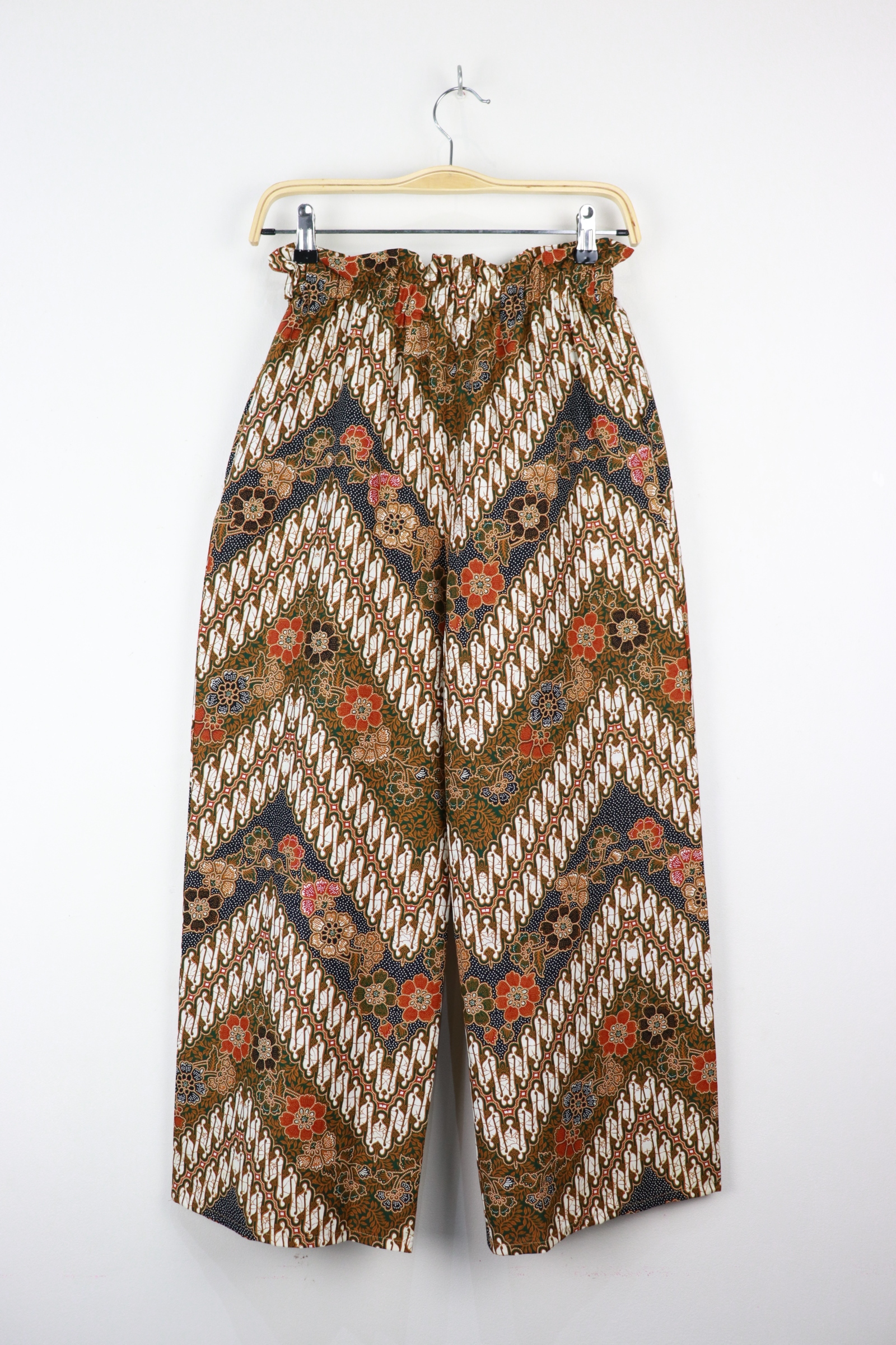 Batik Lounge Pants - Shanghai Moon ( Black )