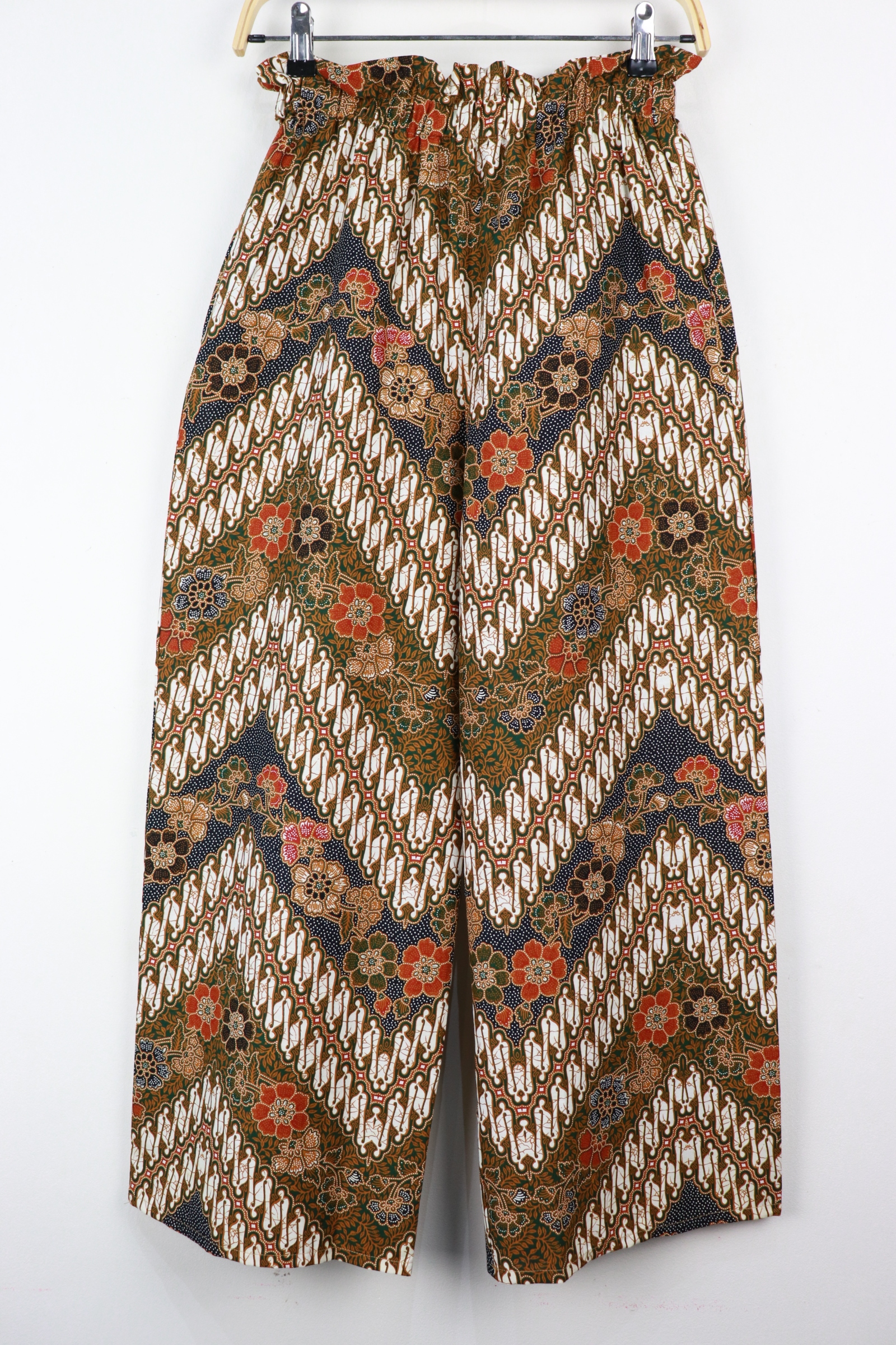 Batik Lounge Pants - Shanghai Moon ( Black )