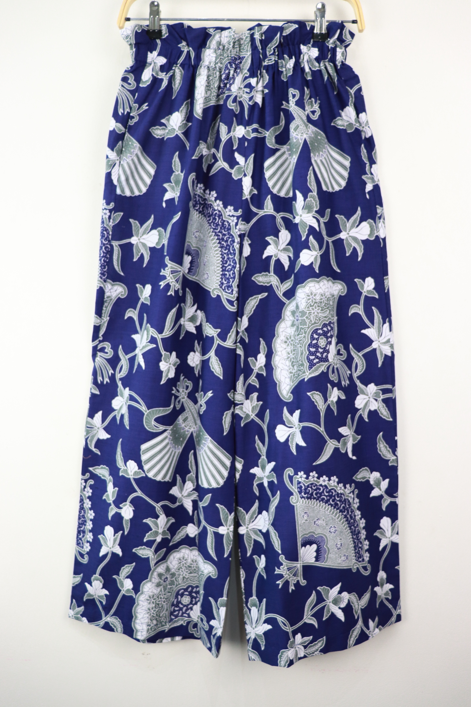 Batik Lounge Pants - Sapphire Jasmine (M)