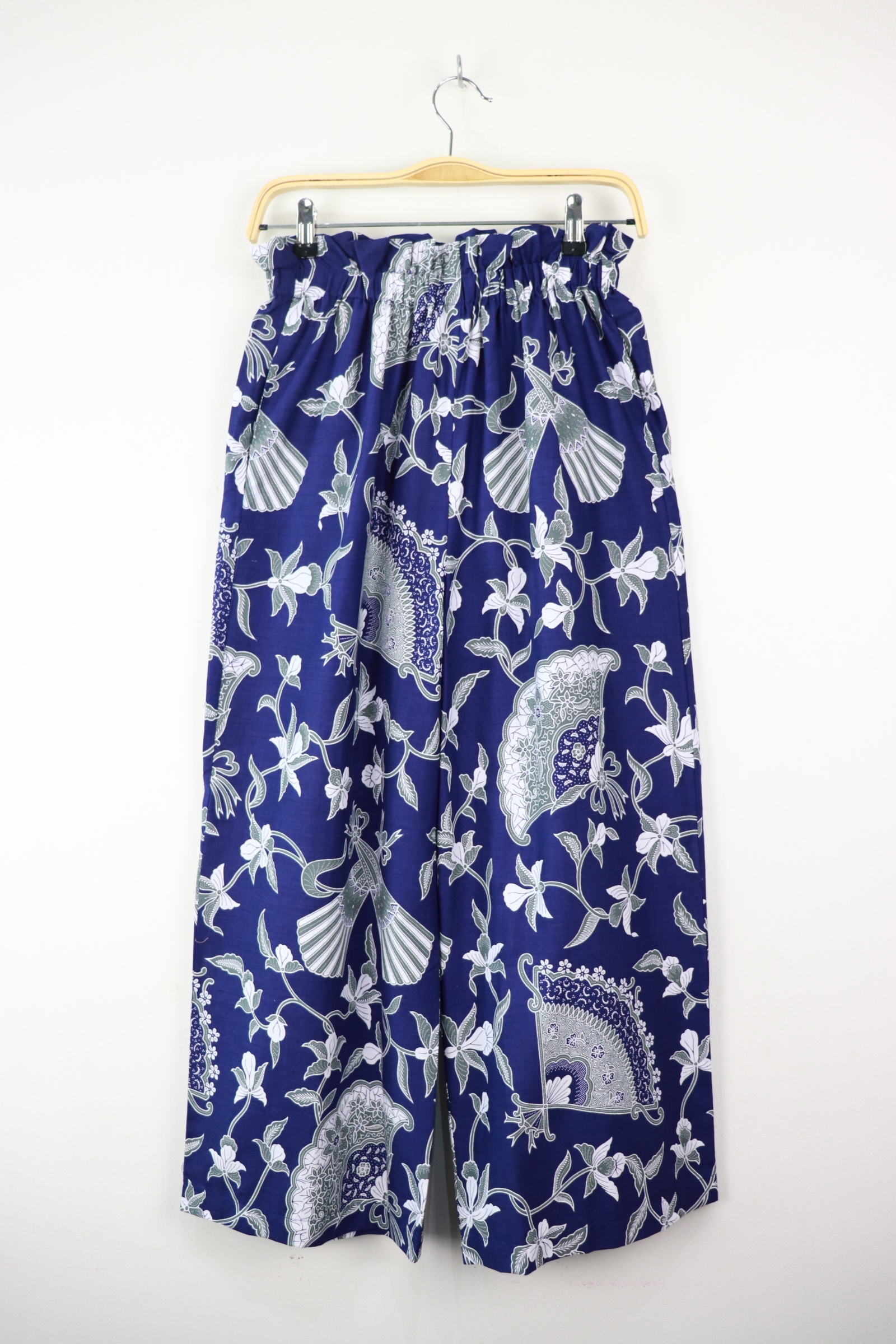 Batik Lounge Pants - Sapphire Jasmine (M)