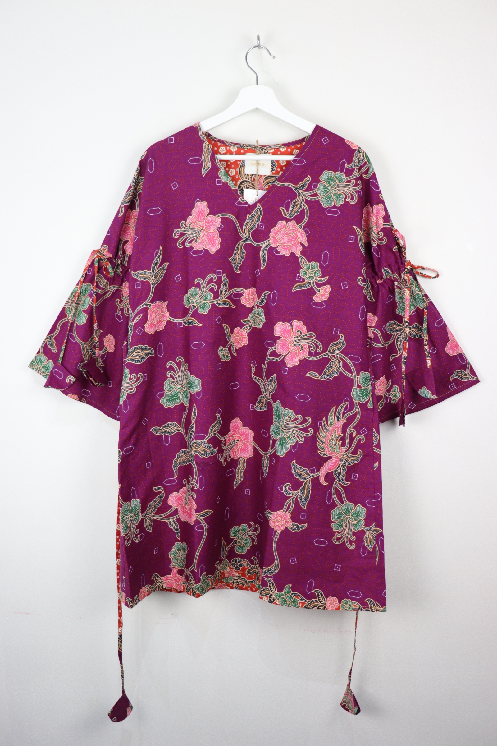 Klassik Batik Dress - Vino *flawed