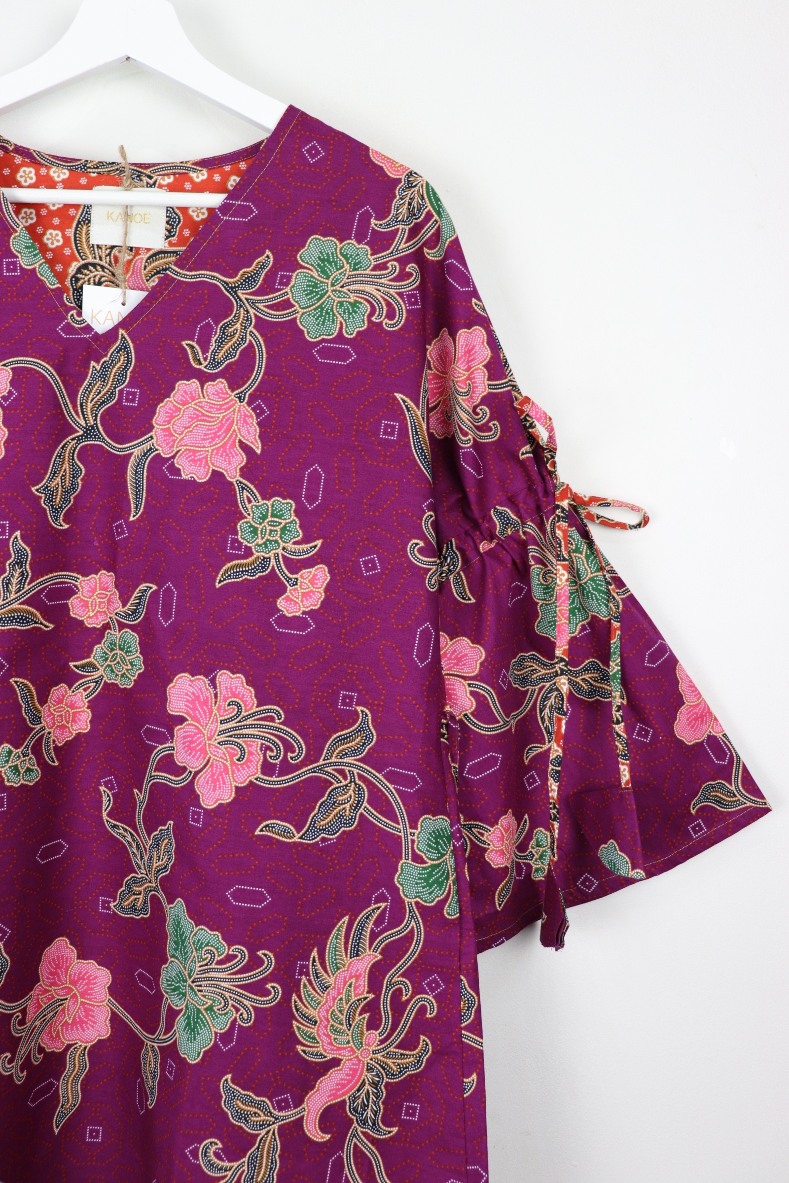 Klassik Batik Dress - Vino *flawed
