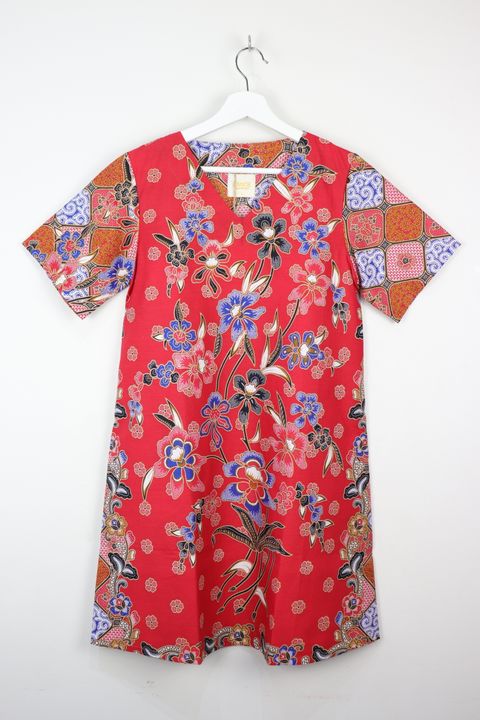 batik-basic-v neck-dress17