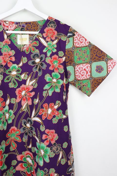 batik-basic-v neck-dress28
