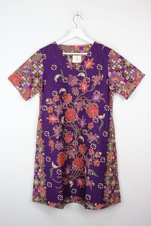 batik-basic-v neck-dress51