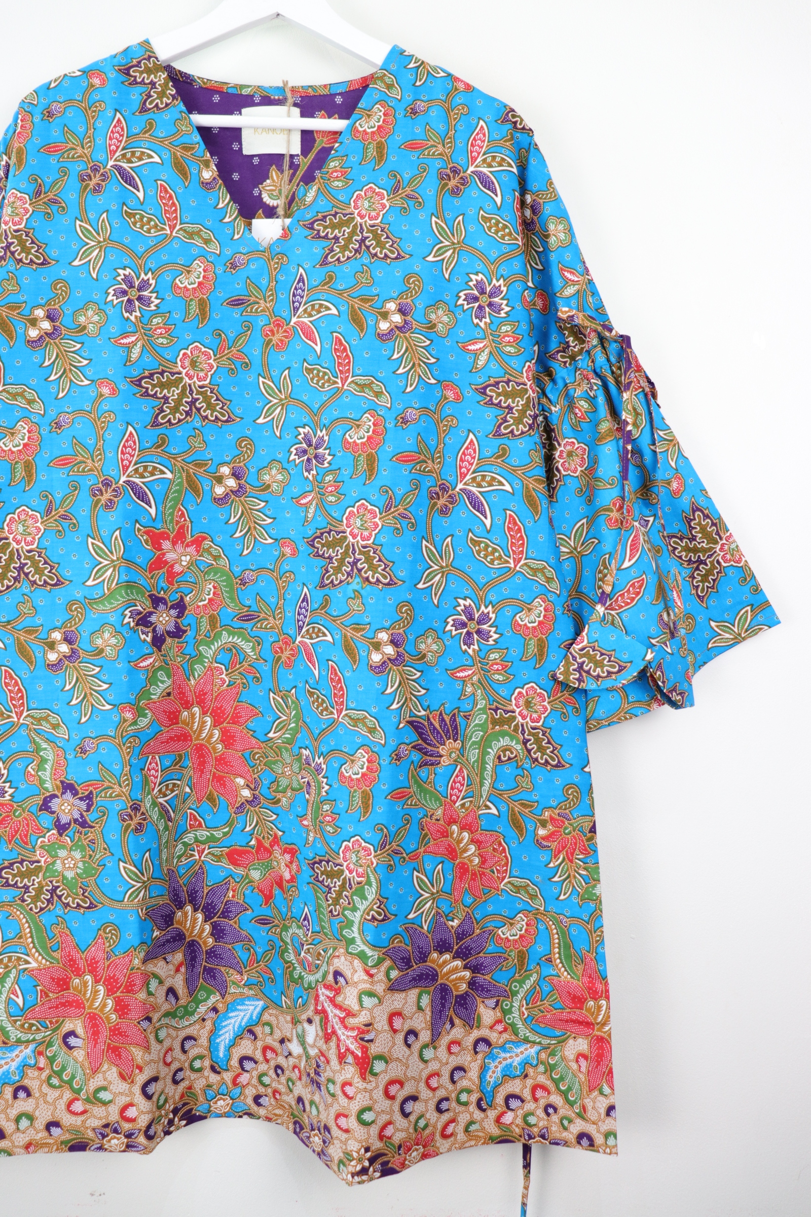 Klassik Batik Dress - Sea Bright
