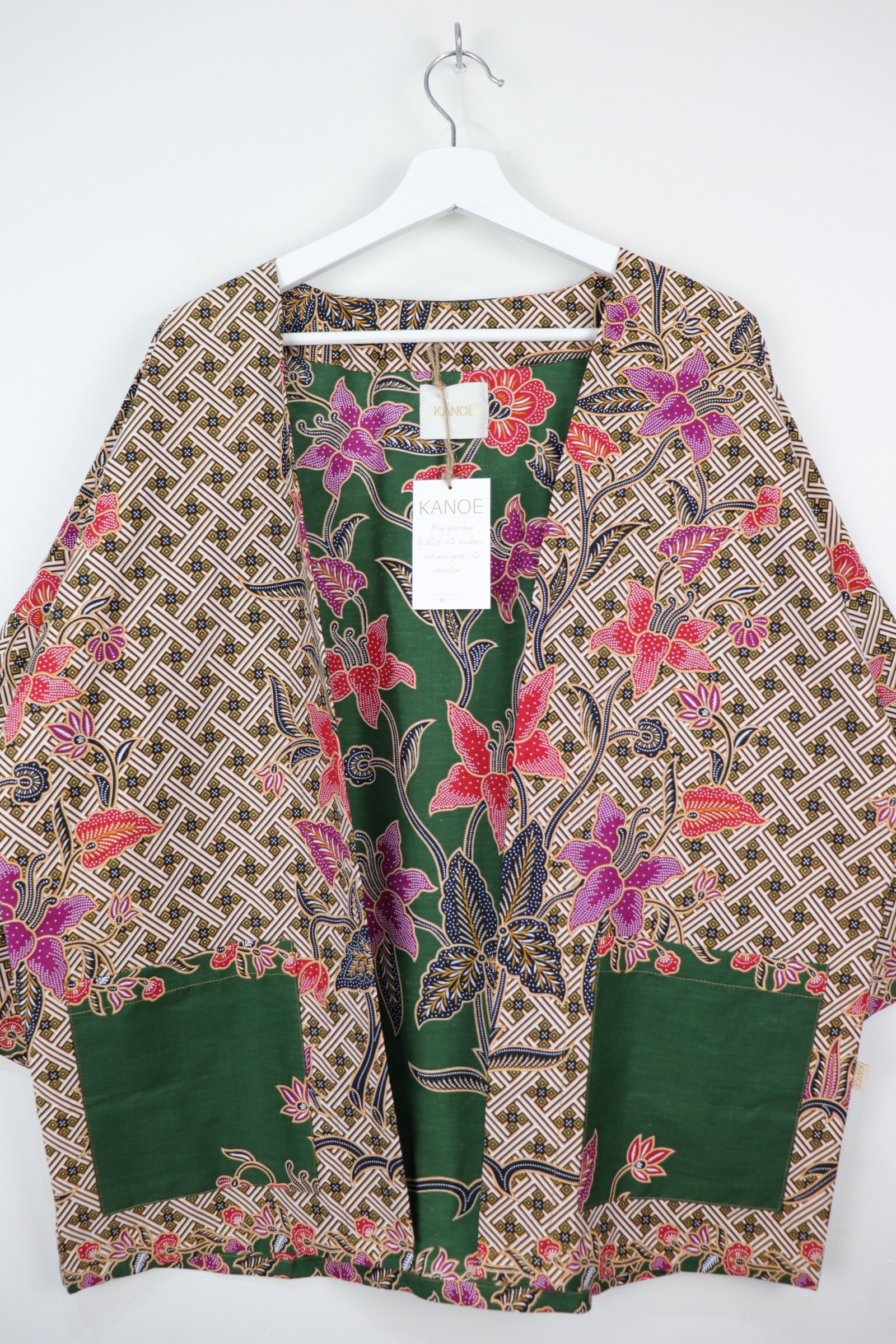 Batik Kimono Basic - Basil Luna