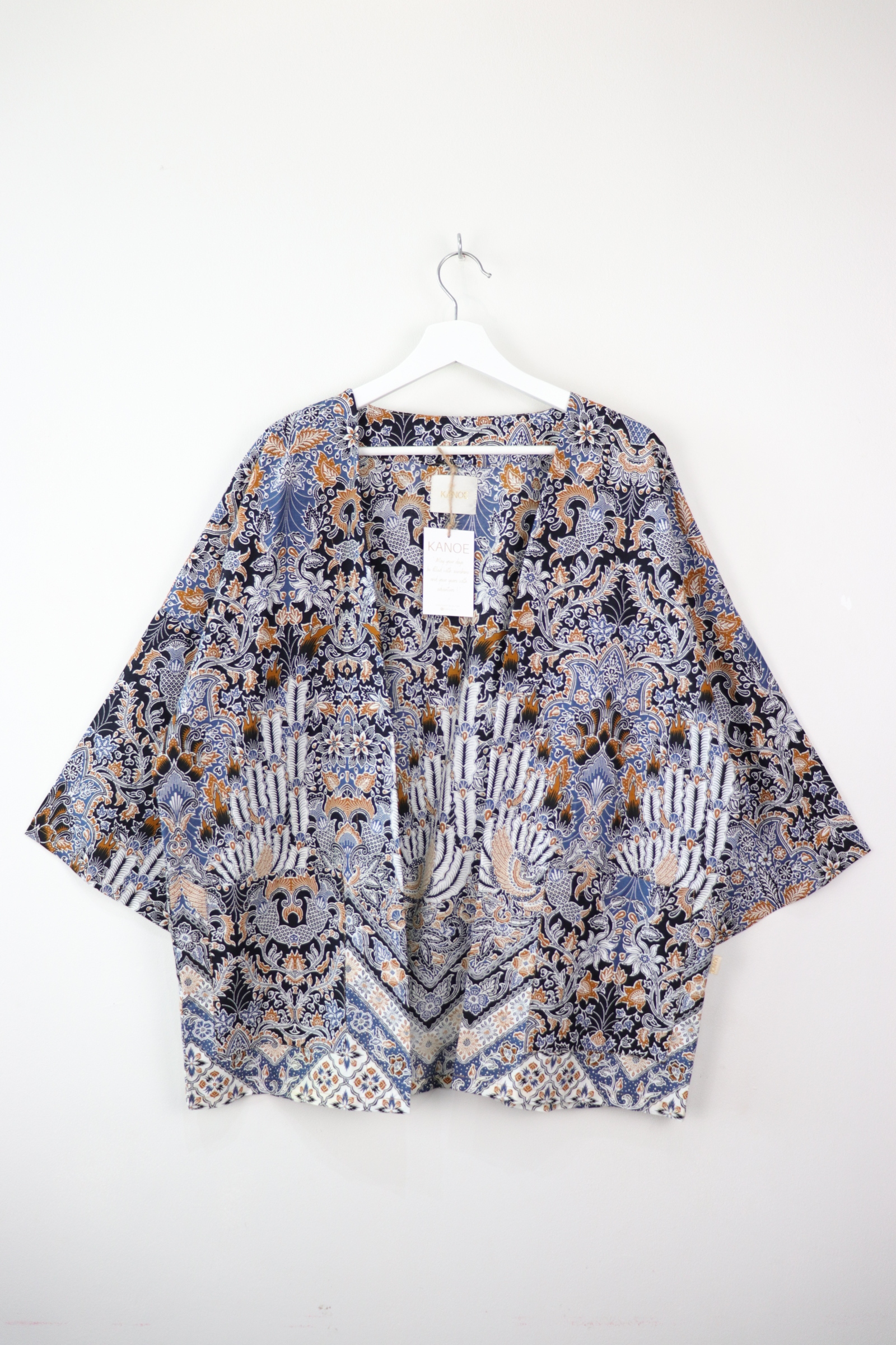 Batik Kimono Basic - Tradisi (Blue)