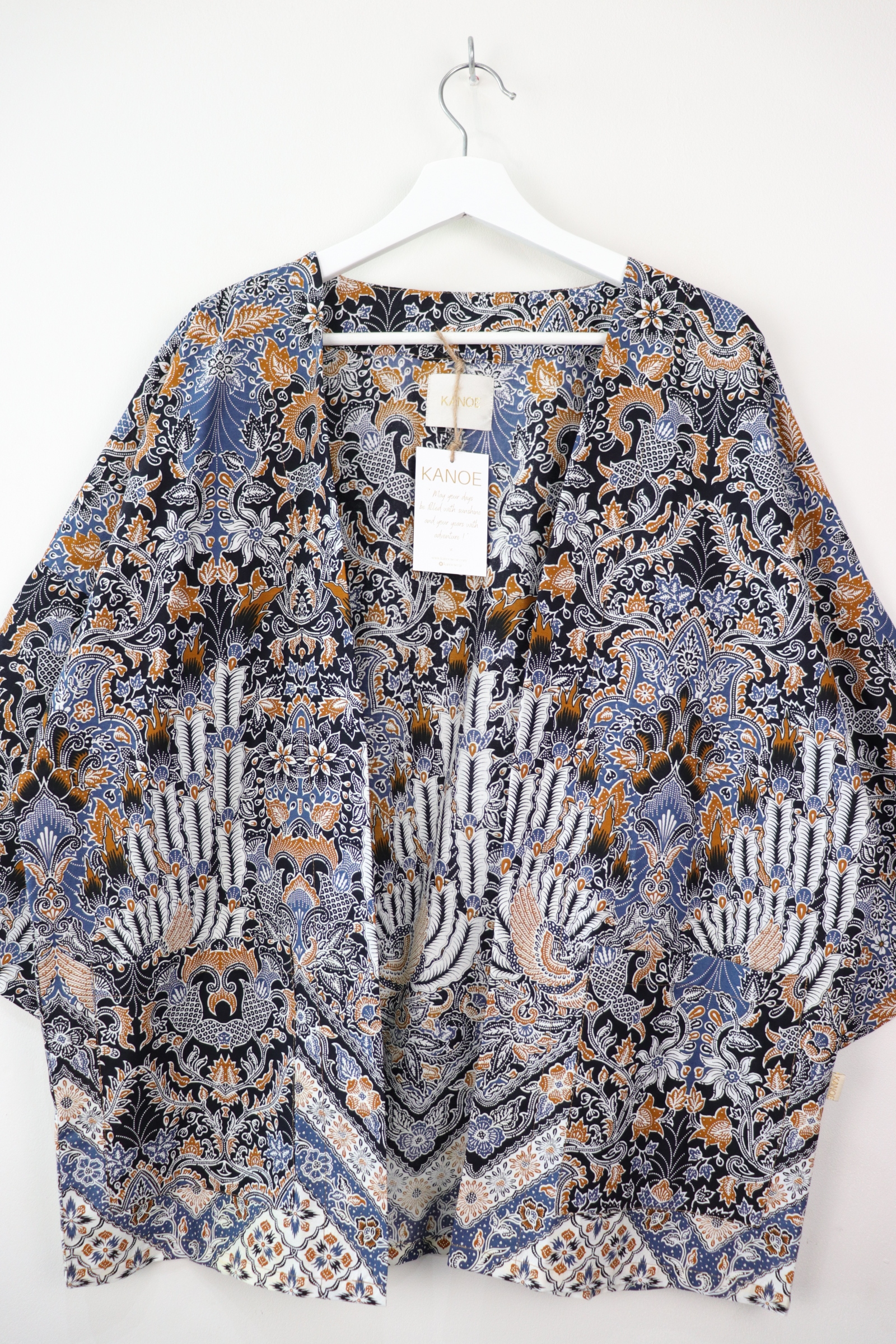 Batik Kimono Basic - Tradisi (Blue)