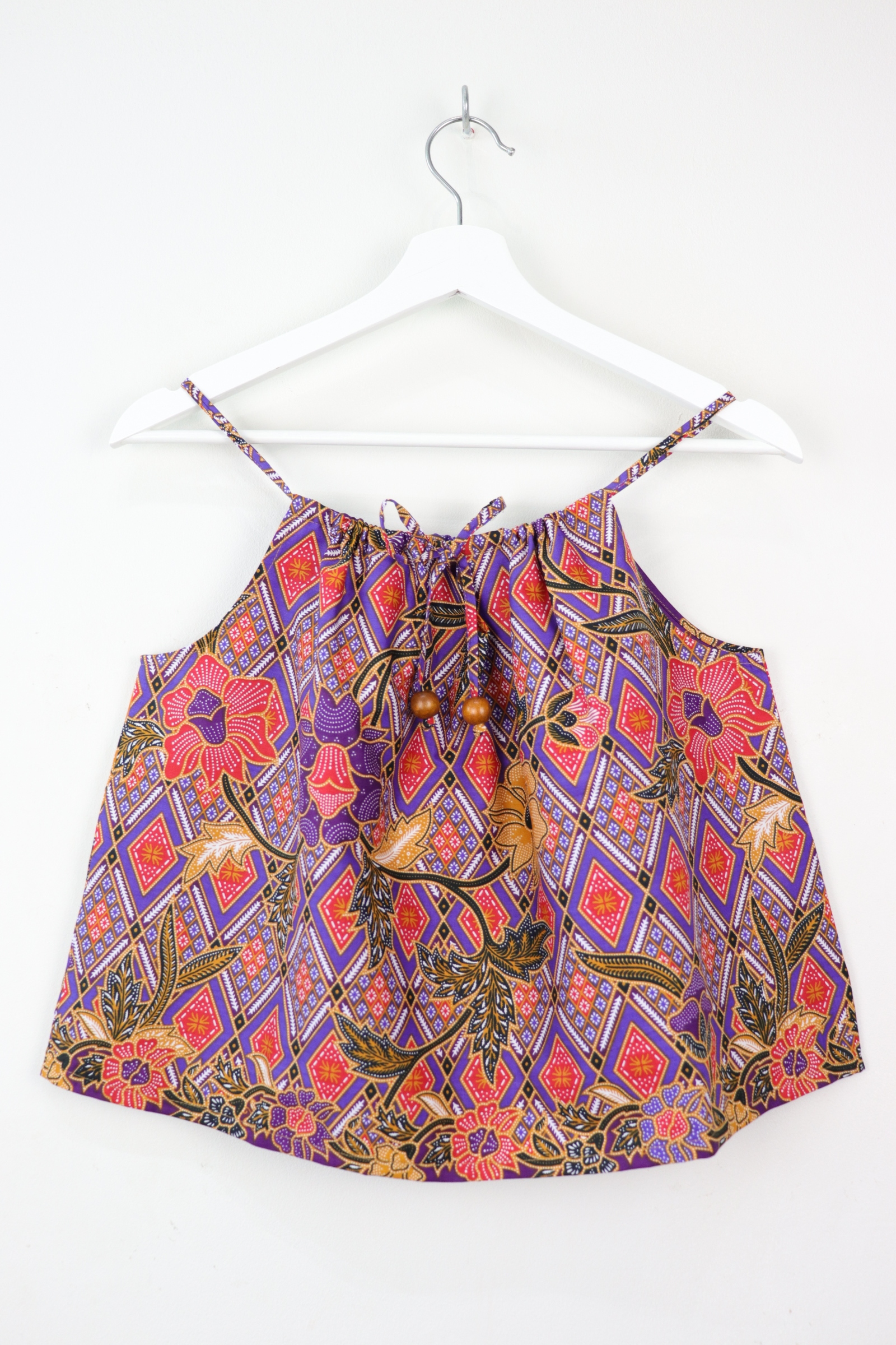 Getaway Batik Top - Lilac Tiles (S/M/L)