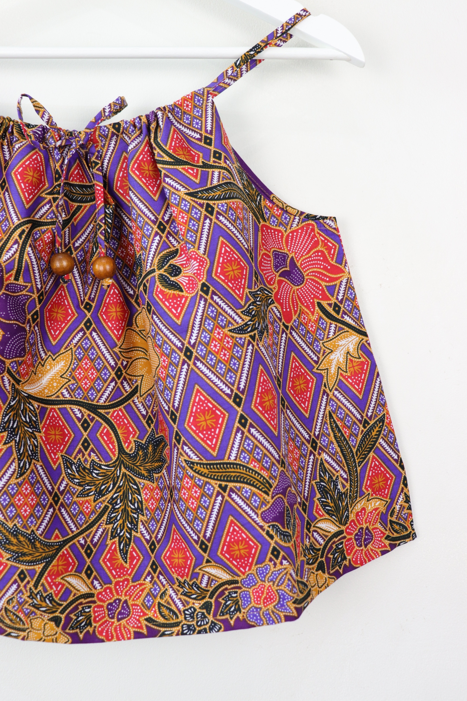 Getaway Batik Top - Lilac Tiles (S/M/L)