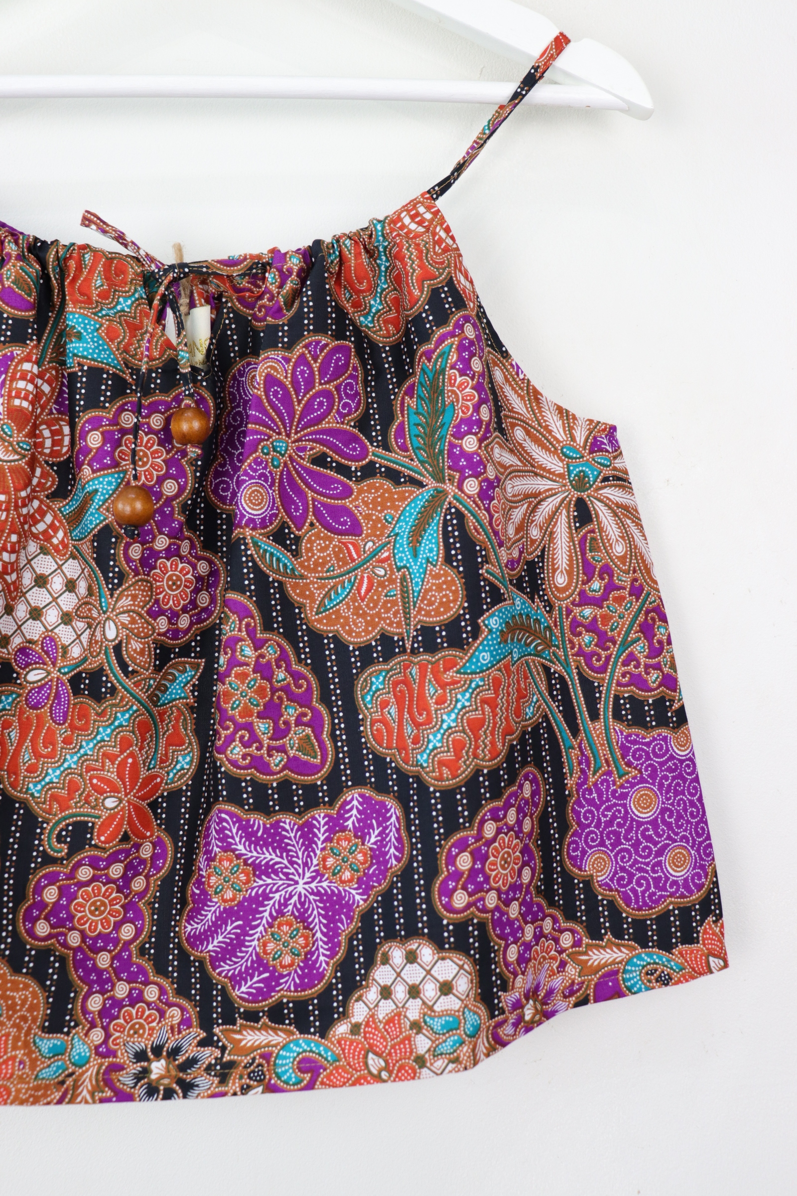 Getaway Batik Top - Purple Rain  (S/M/L)