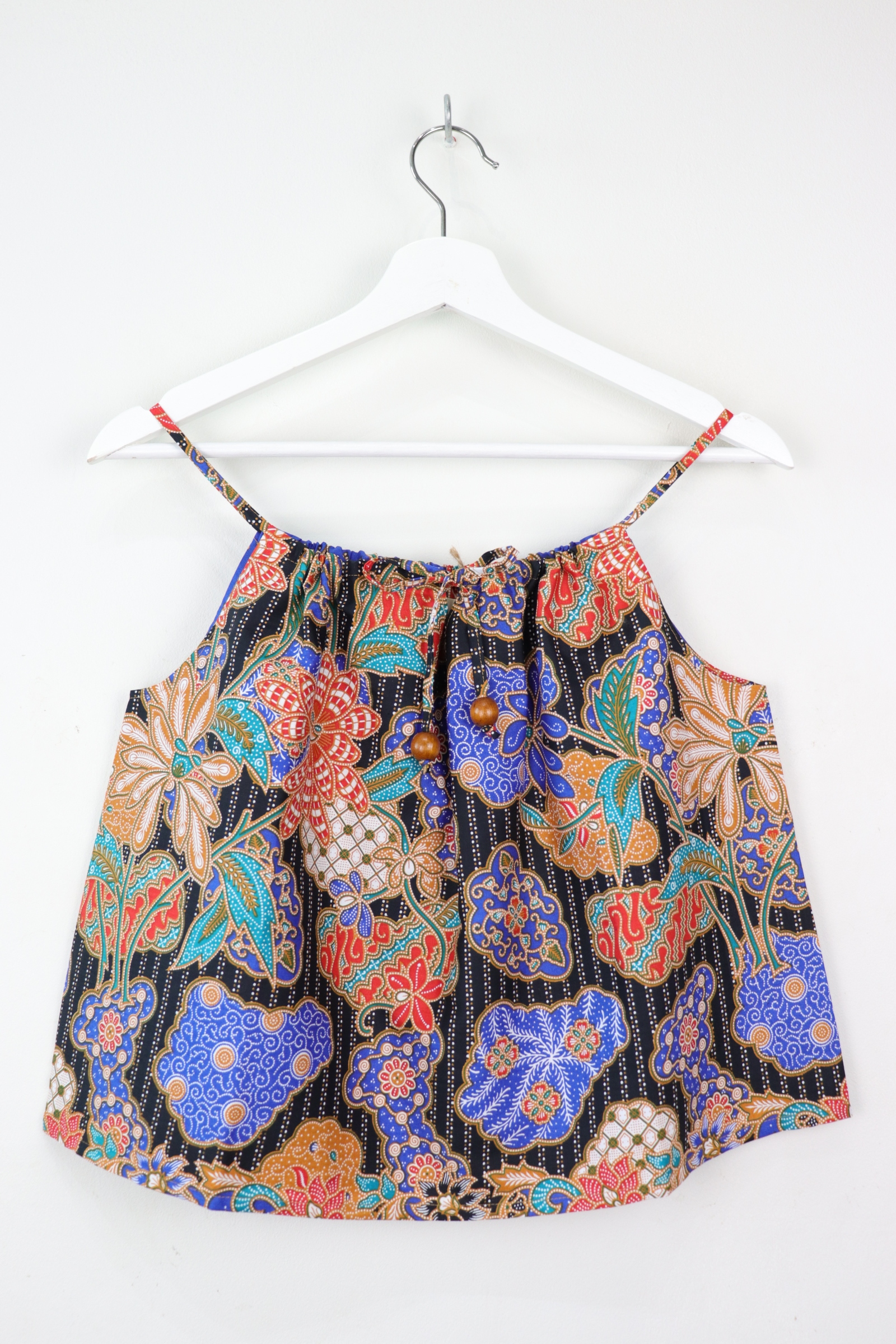 Getaway Batik Top - Blue Rain (S/M/L)