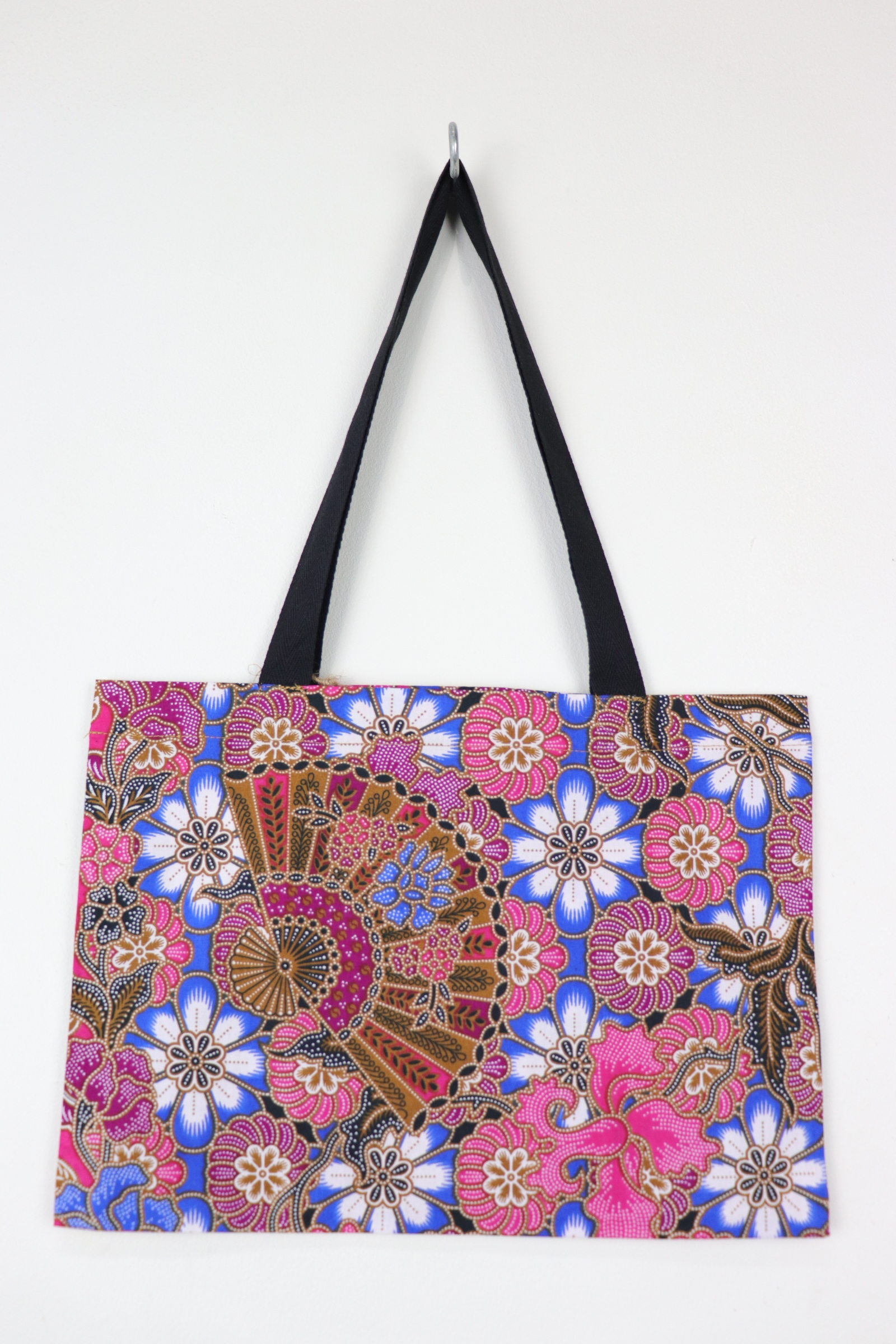 Mini Batik Totebag - Sakura Bloom
