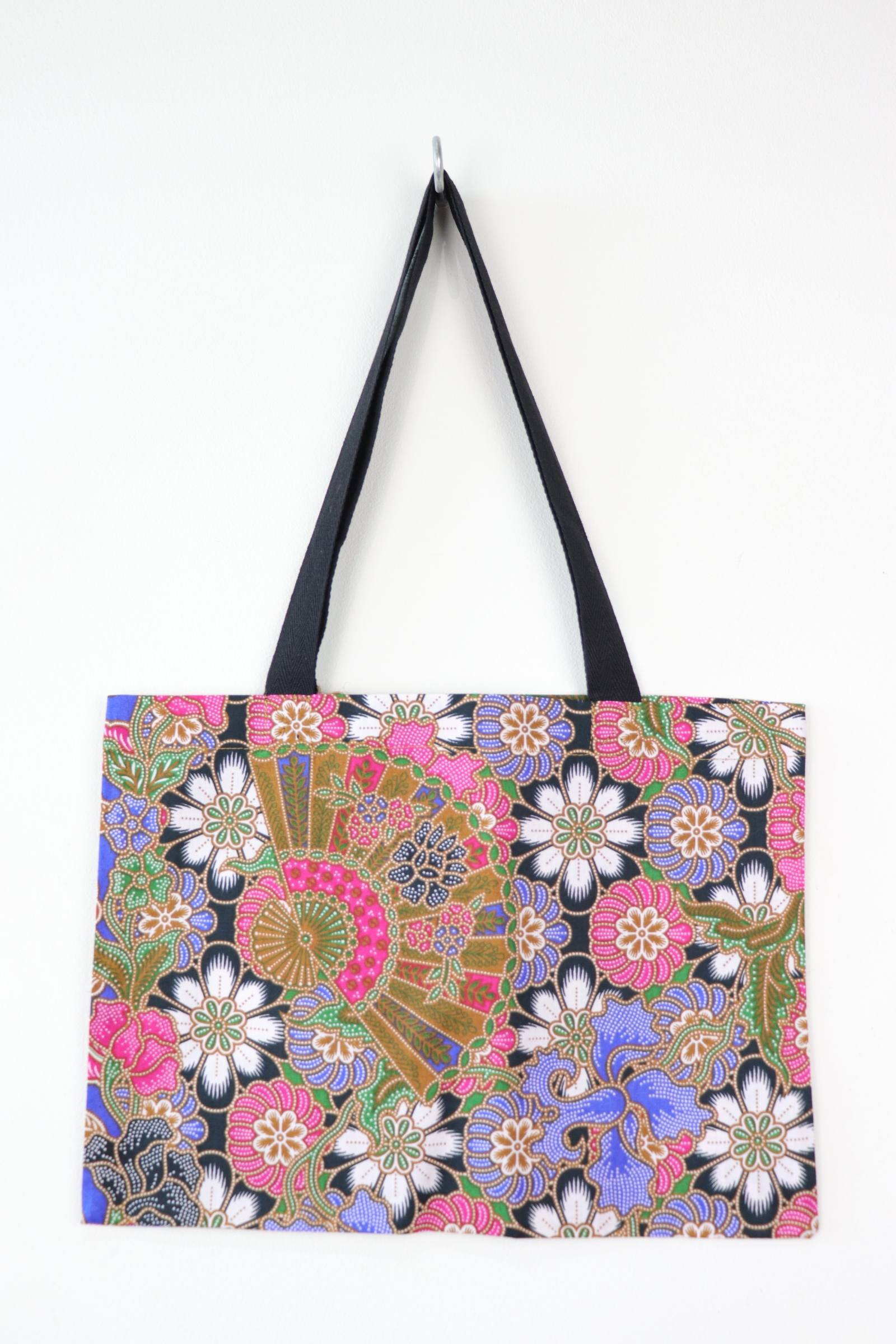Mini Batik Totebag - Sakura Chic
