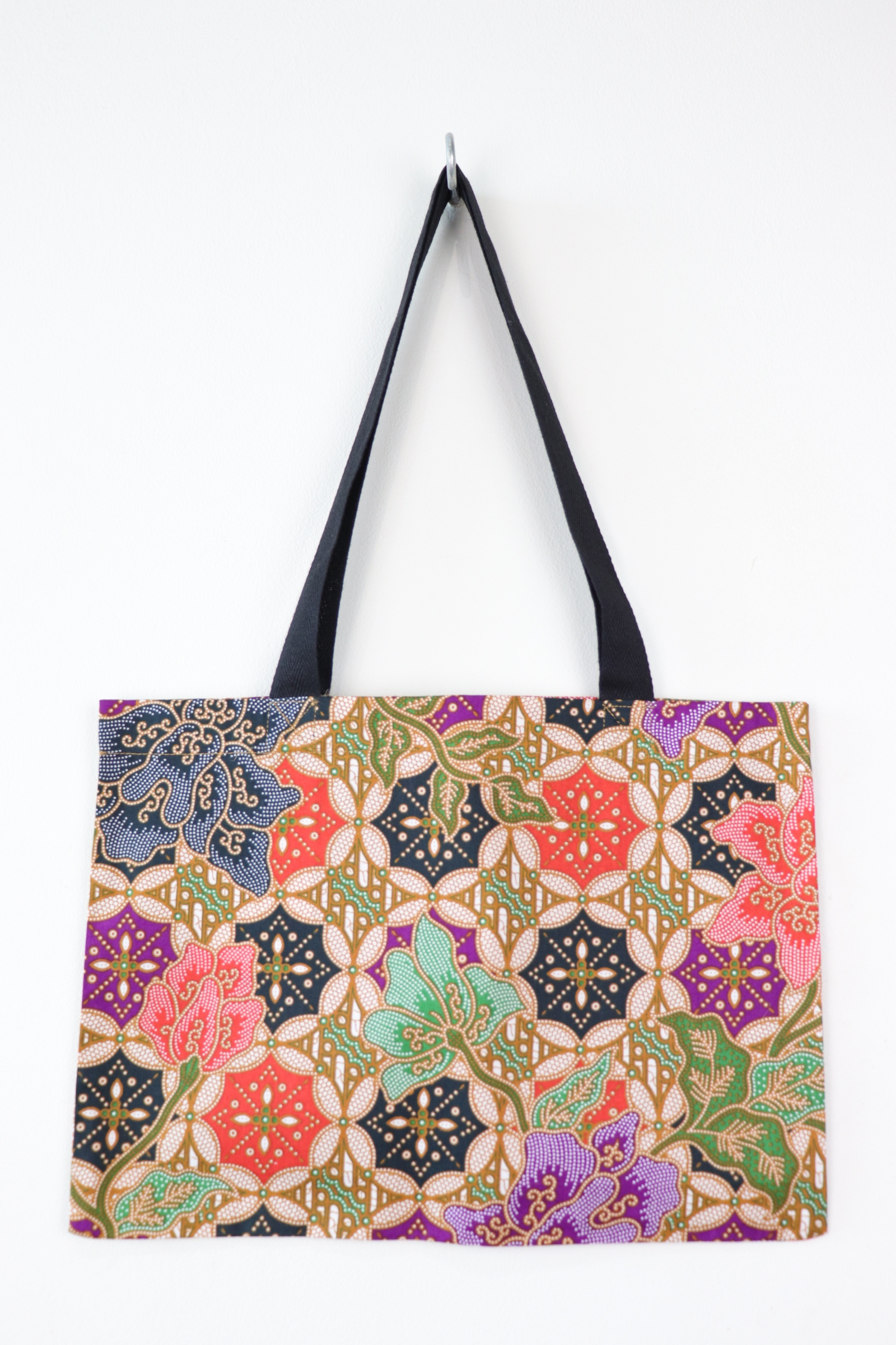 Mini Batik Totebag - Rosy Gloom