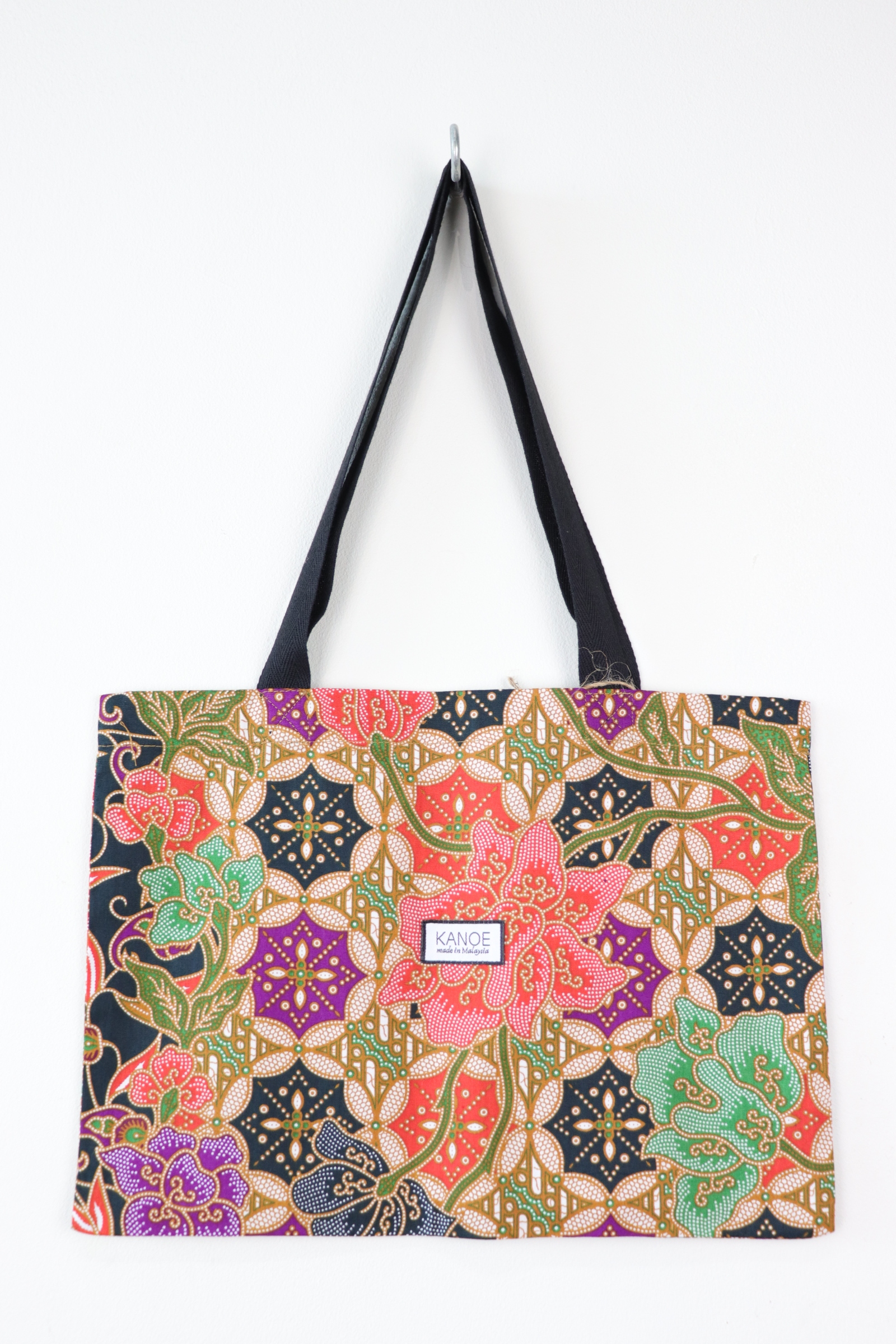 Mini Batik Totebag - Rosy Gloom
