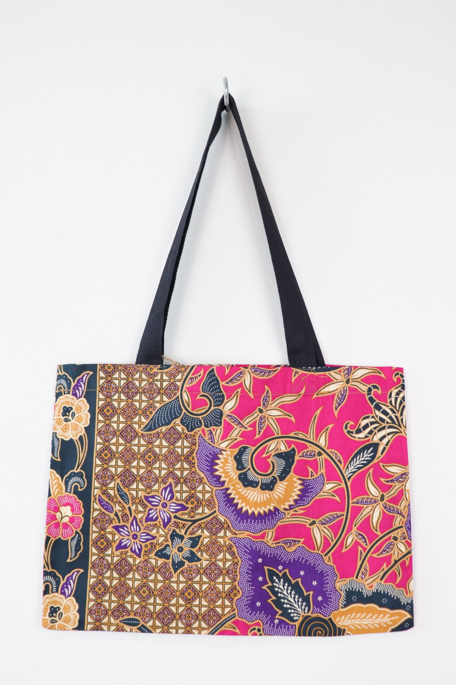 Mini Batik Totebag - Bambu Bright