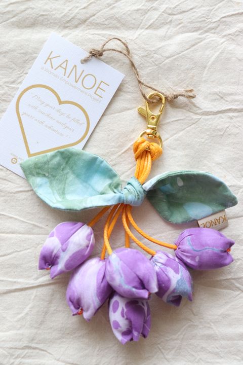 batik-bougainvillea-keychain86