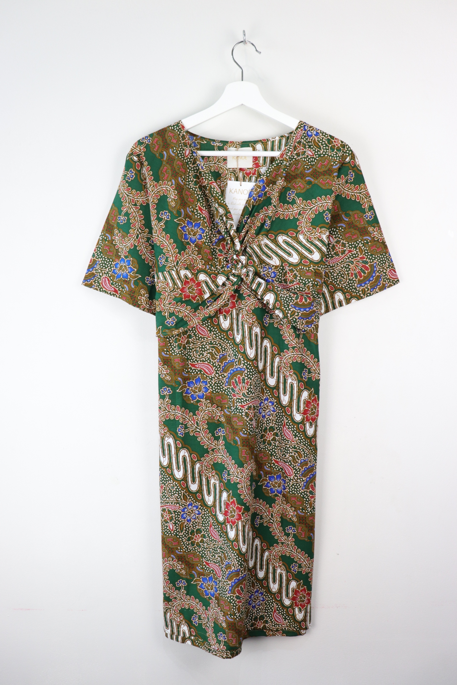 Twisted Front Dress - Garden Fairy