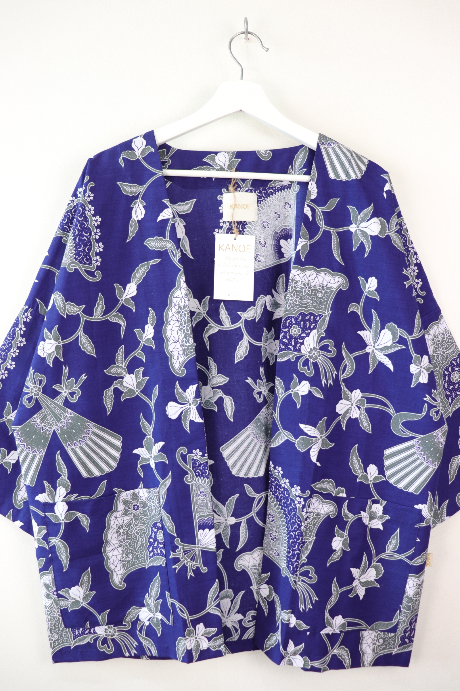 Batik Kimono Basic - Ocean Waters