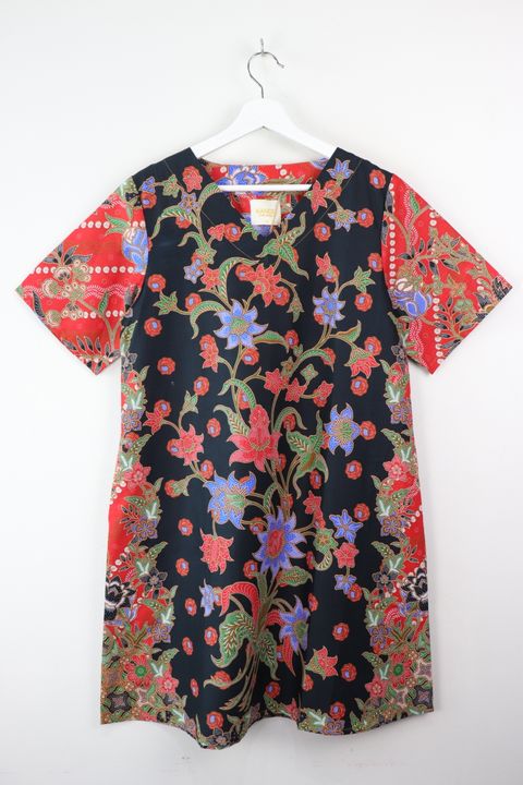batik-basic-v-neck-dress164