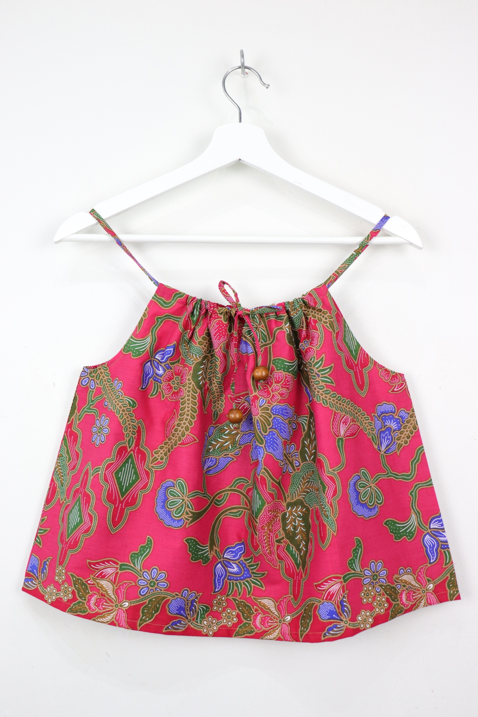 Getaway Batik Top -  Blush Bloom (S/M/L)