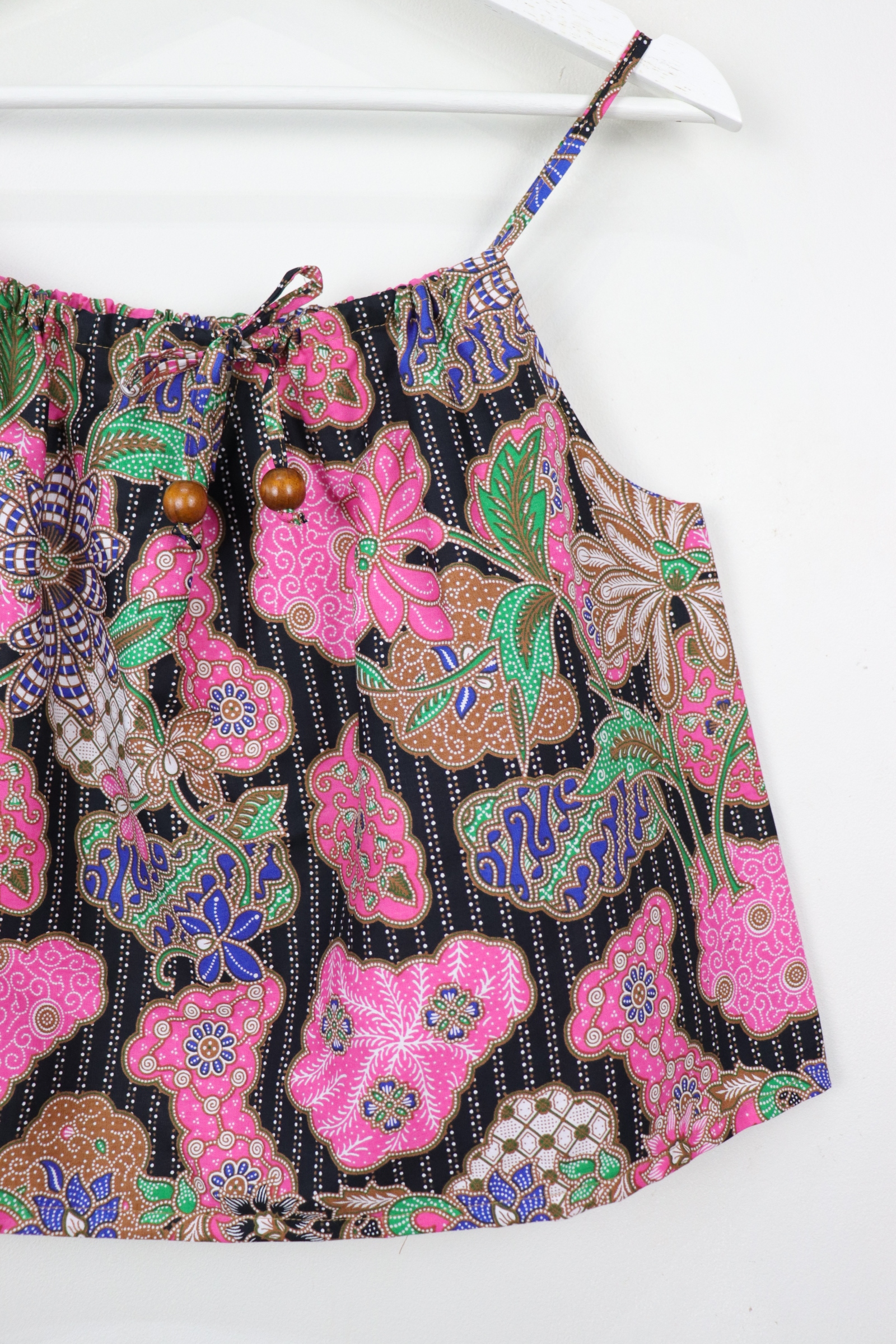 Getaway Batik Top - Pink Rain (S/M/L)